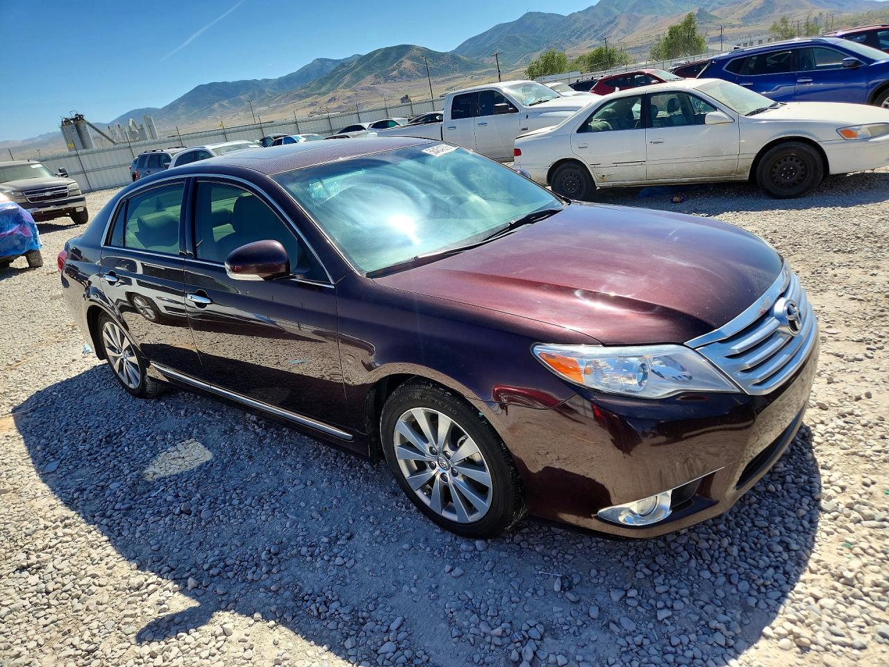 2011 Toyota Avalon Limited Maroon vin: 4T1BK3DB3BU435750