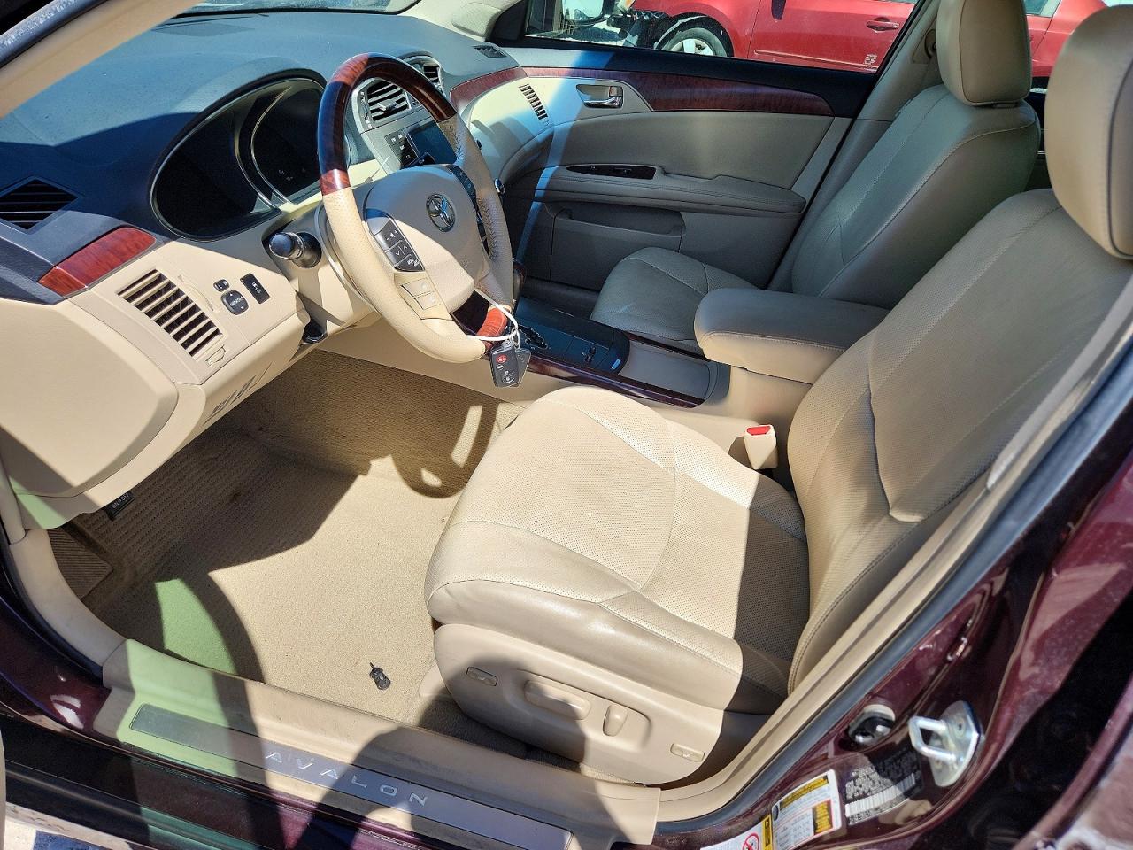 2011 Toyota Avalon Limited Maroon vin: 4T1BK3DB3BU435750