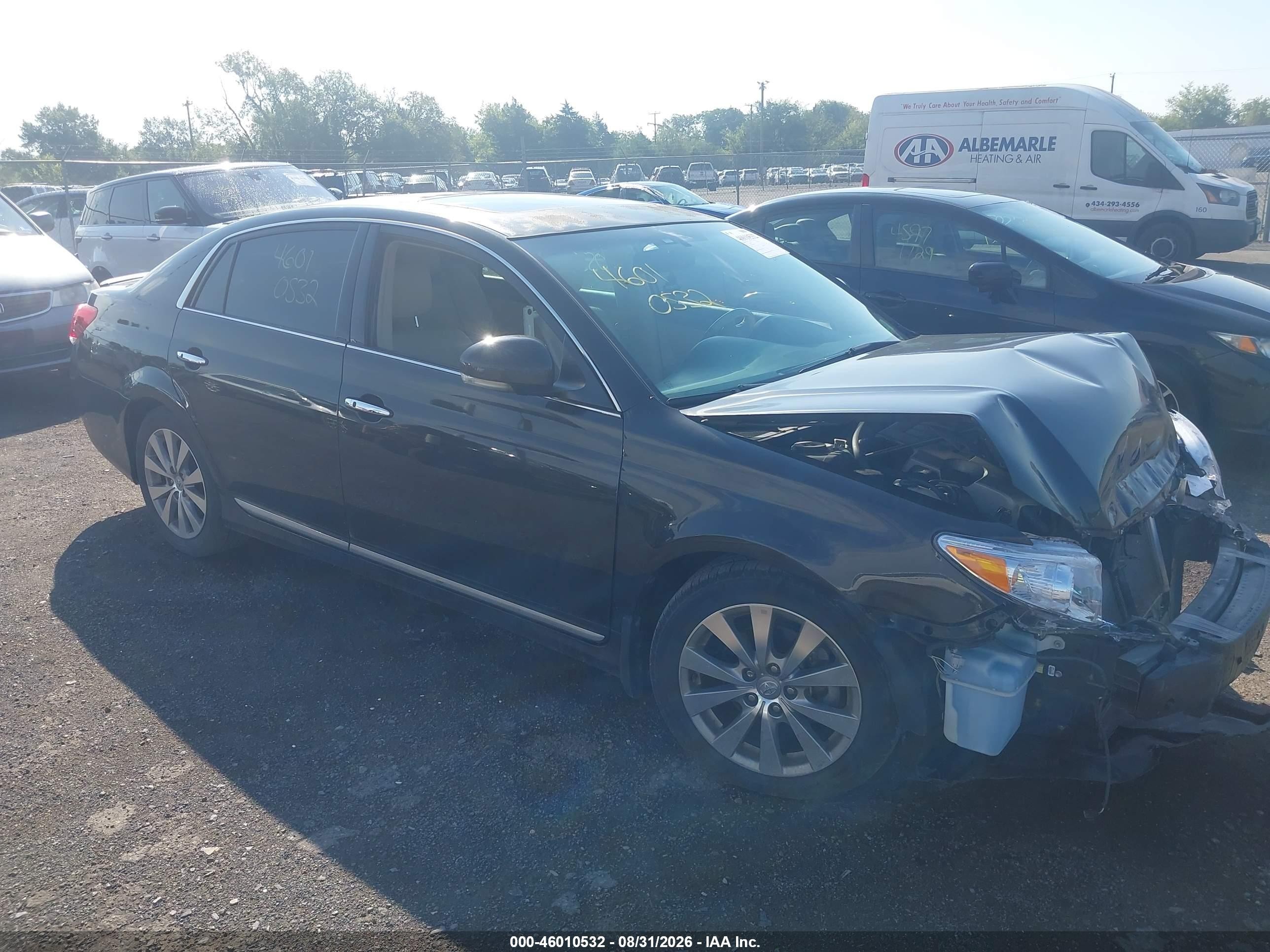 2012 Toyota Avalon Limited Black vin: 4T1BK3DB3CU440982