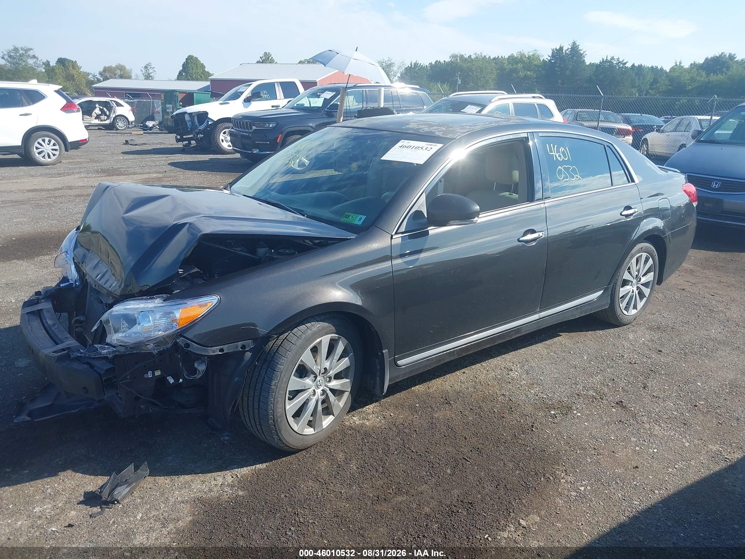 2012 Toyota Avalon Limited Black vin: 4T1BK3DB3CU440982