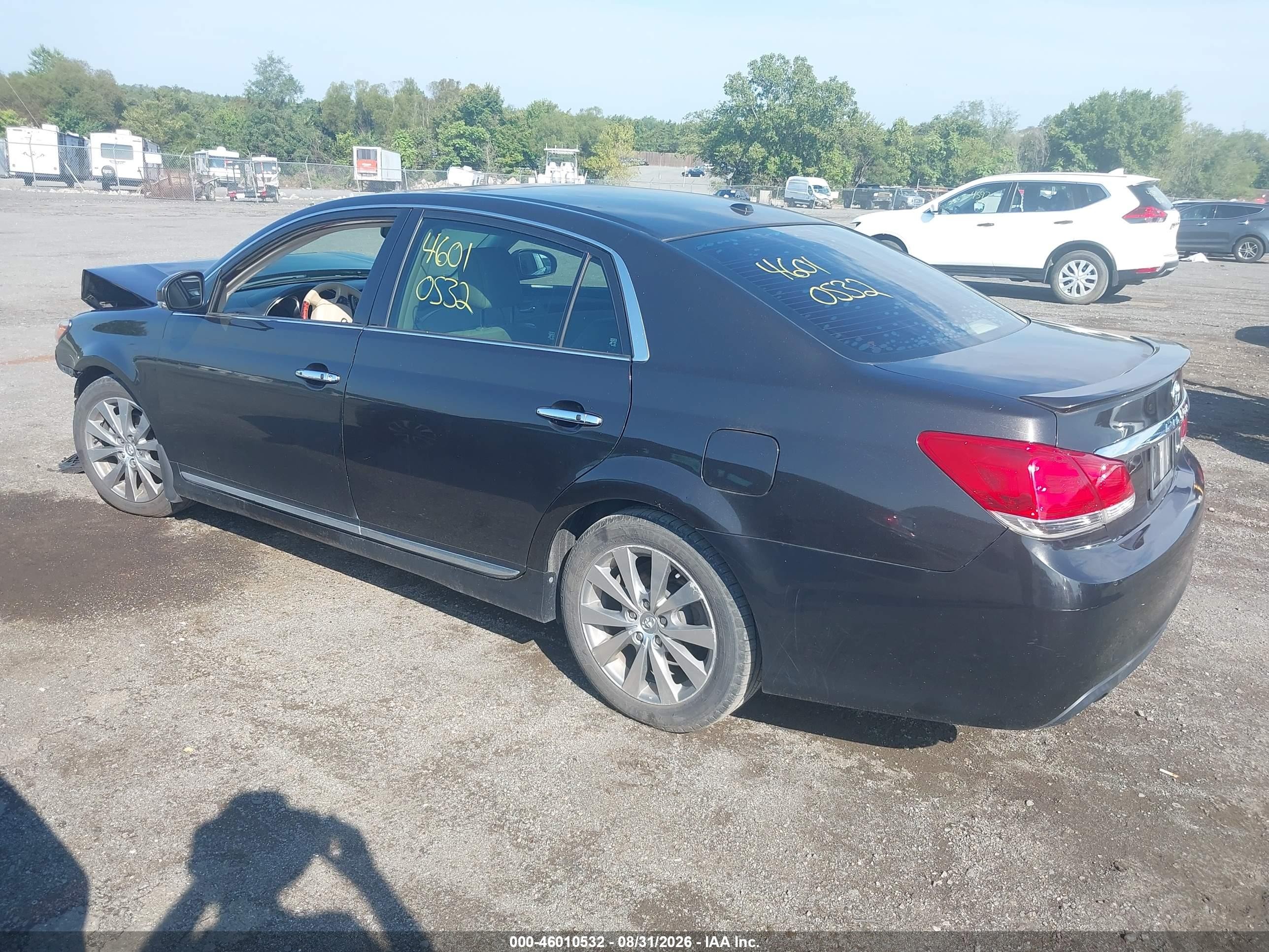 2012 Toyota Avalon Limited Black vin: 4T1BK3DB3CU440982