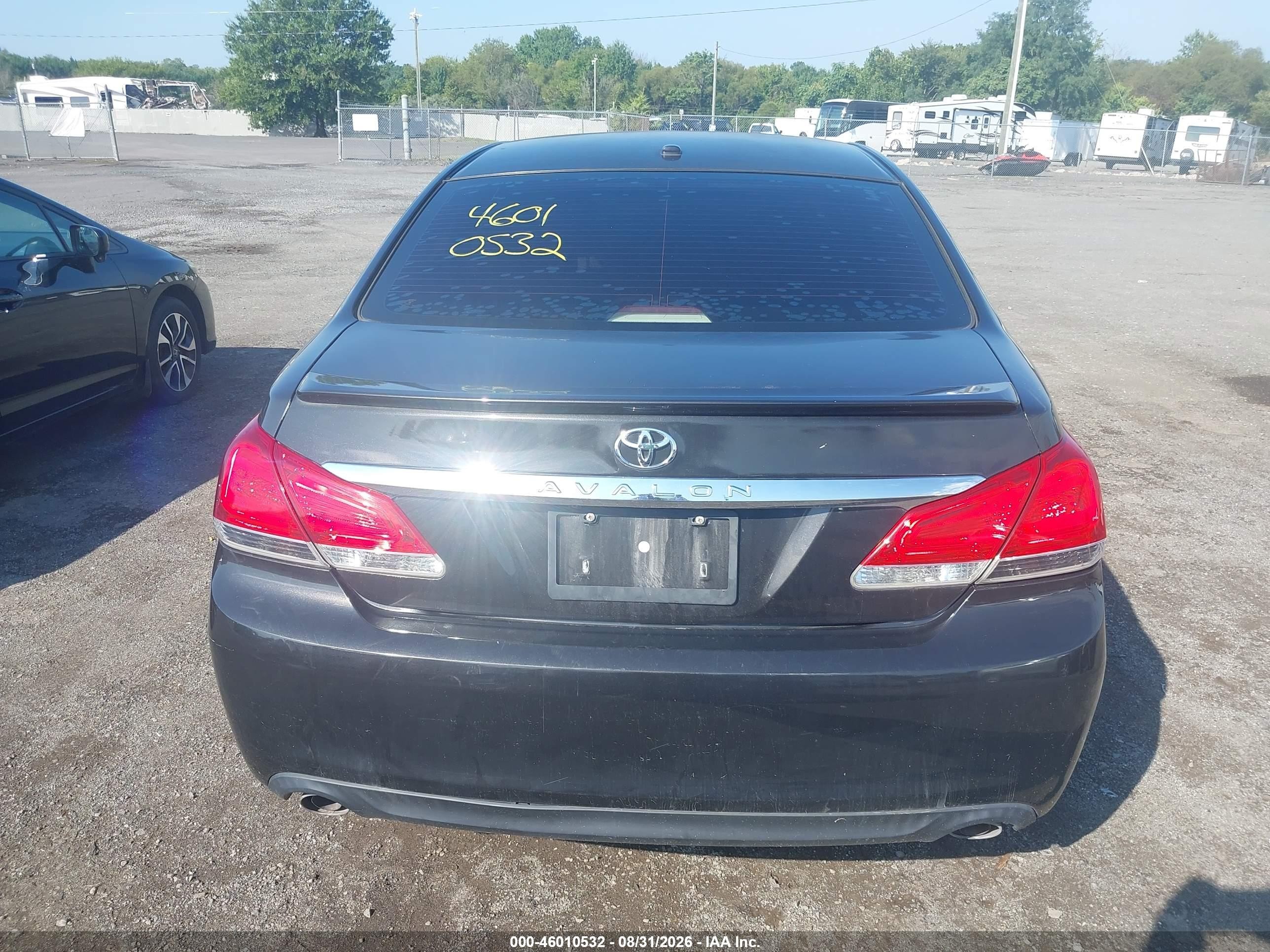 2012 Toyota Avalon Limited Black vin: 4T1BK3DB3CU440982