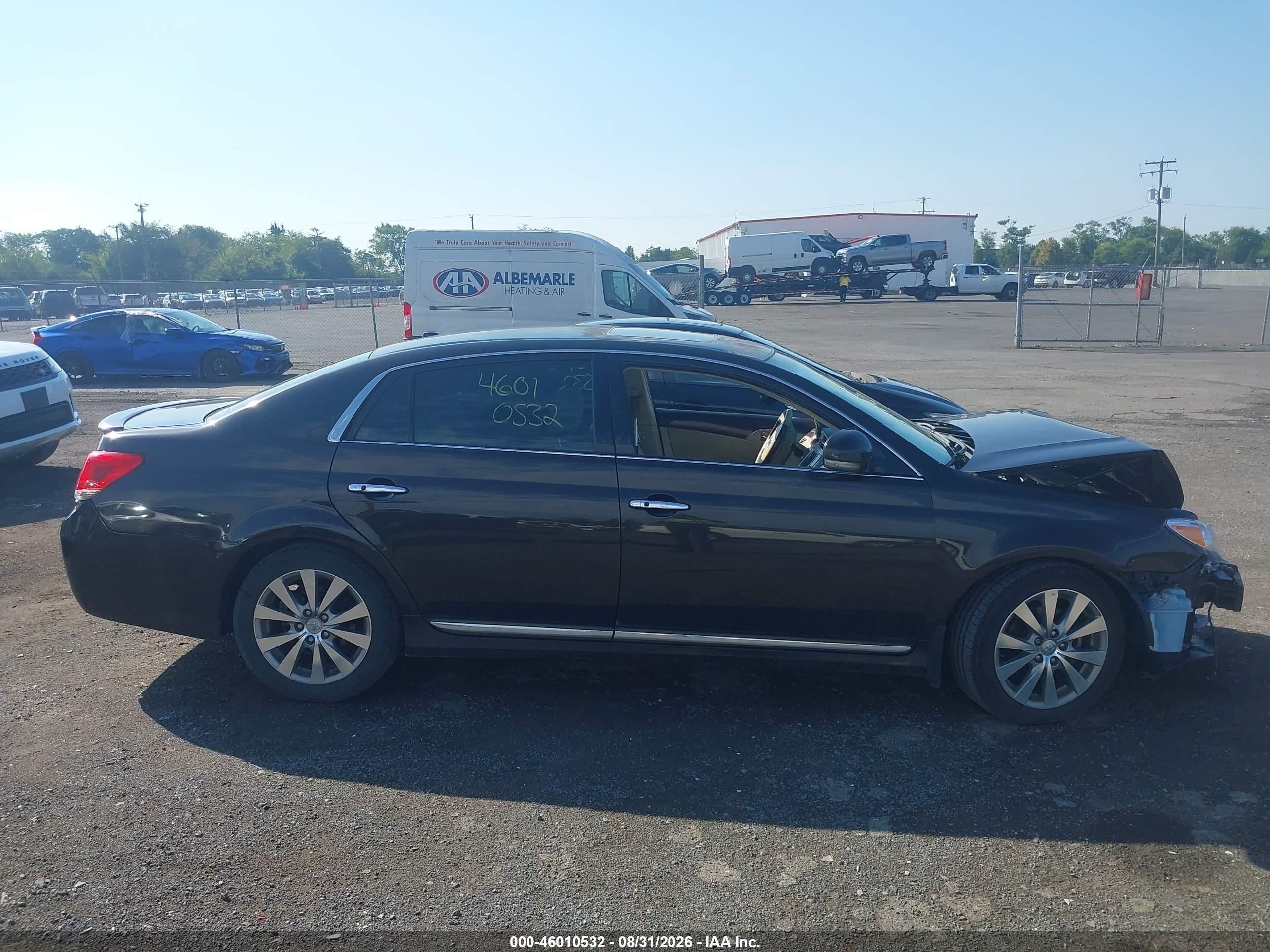 2012 Toyota Avalon Limited Black vin: 4T1BK3DB3CU440982