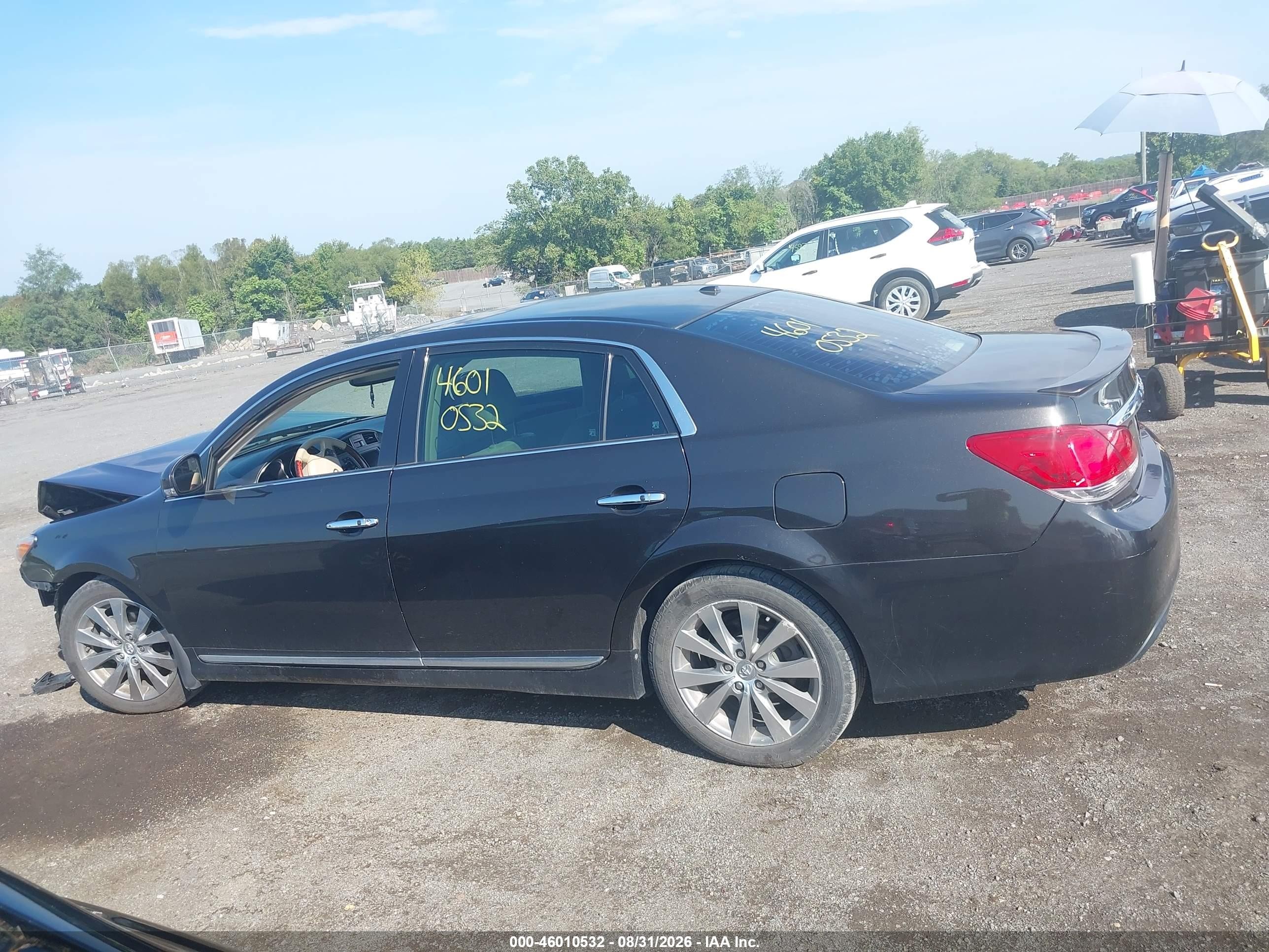 2012 Toyota Avalon Limited Black vin: 4T1BK3DB3CU440982