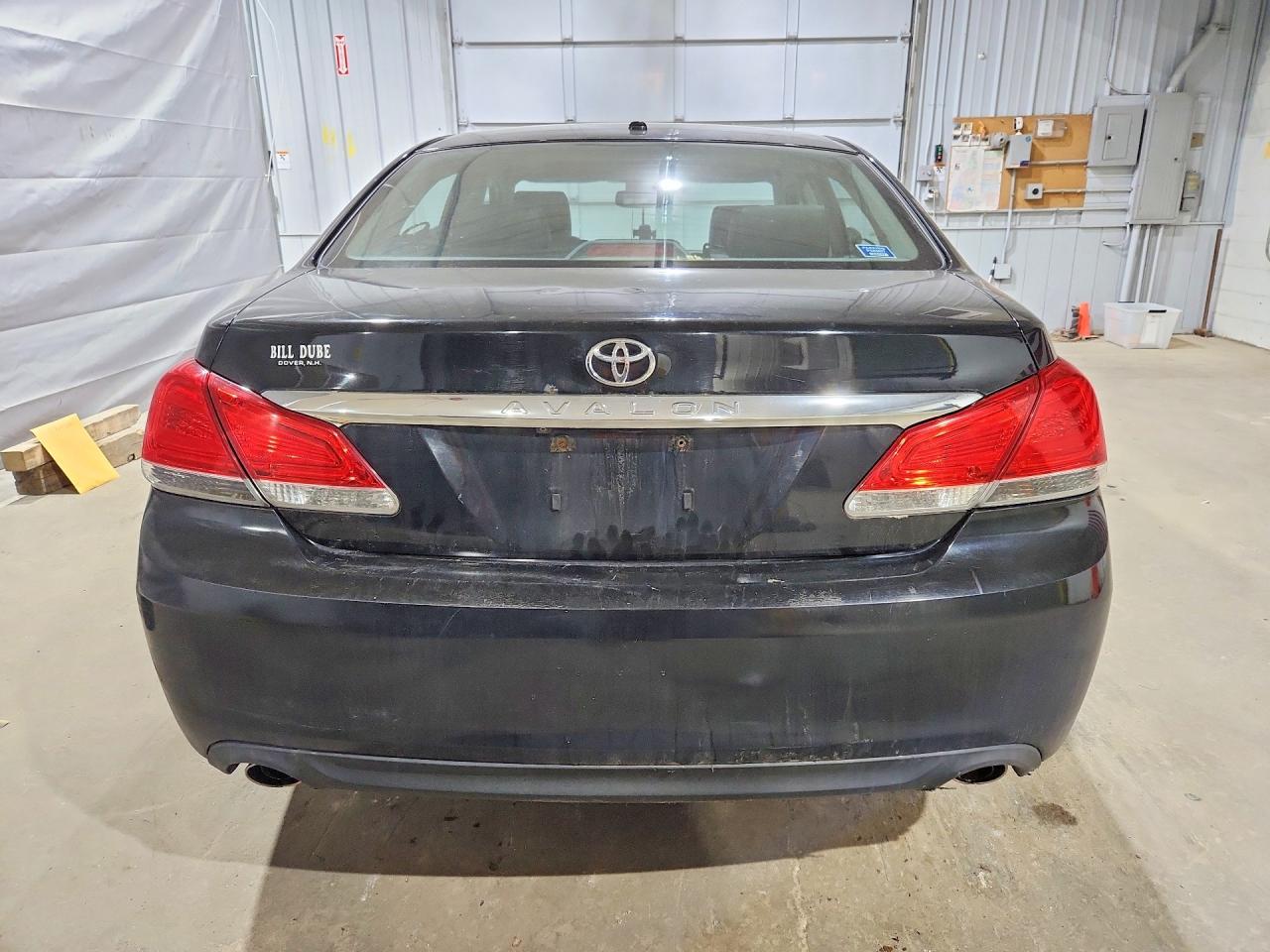 2012 Toyota Avalon Base Black vin: 4T1BK3DB3CU458768