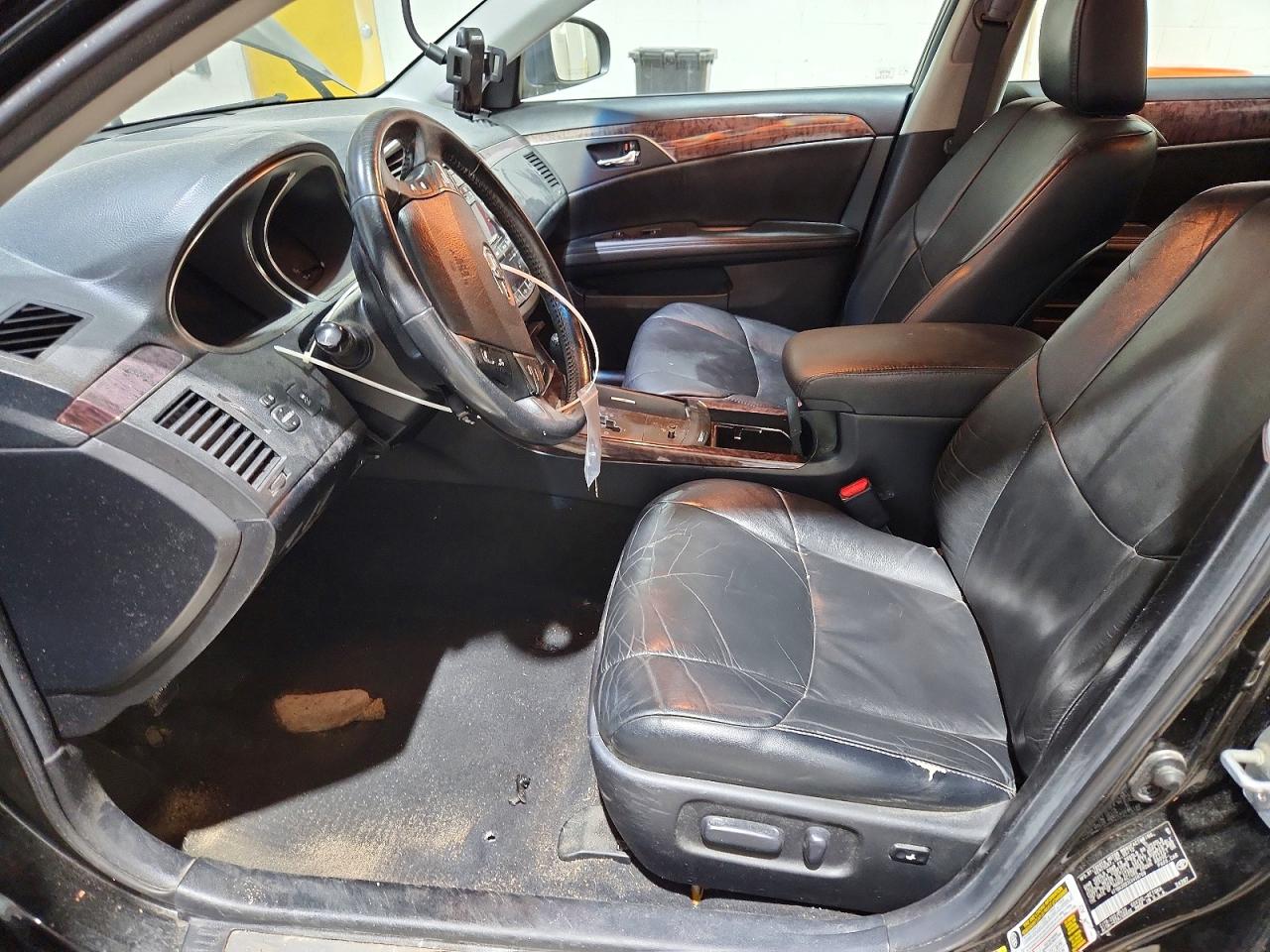 2012 Toyota Avalon Base Black vin: 4T1BK3DB3CU458768