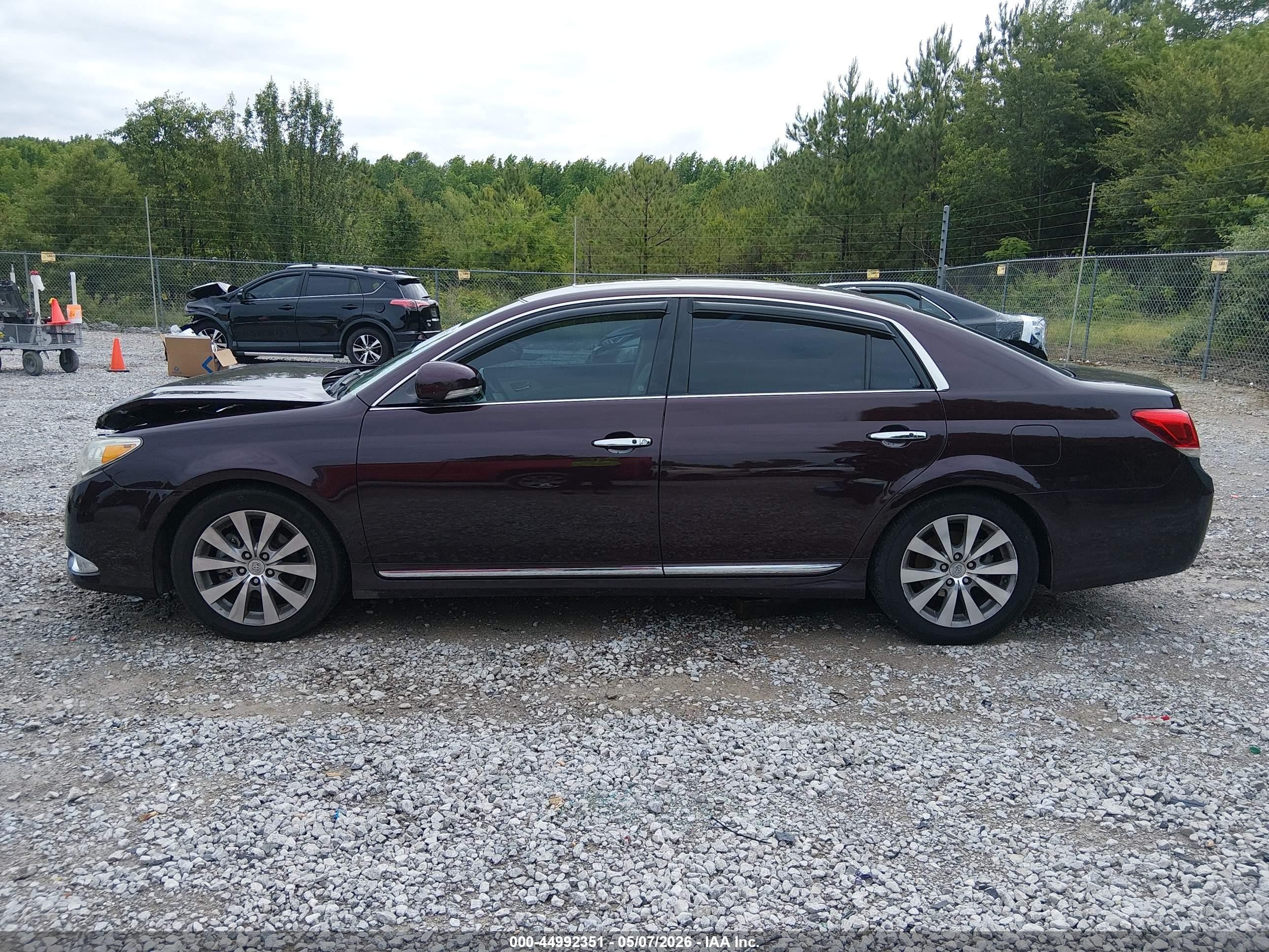 2012 Toyota Avalon Limited Бордовый vin: 4T1BK3DB3CU460827