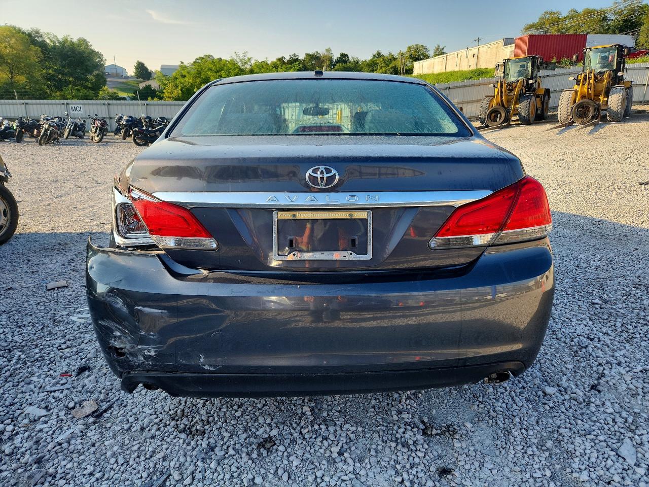 2012 Toyota Avalon Base Gray vin: 4T1BK3DB3CU461475