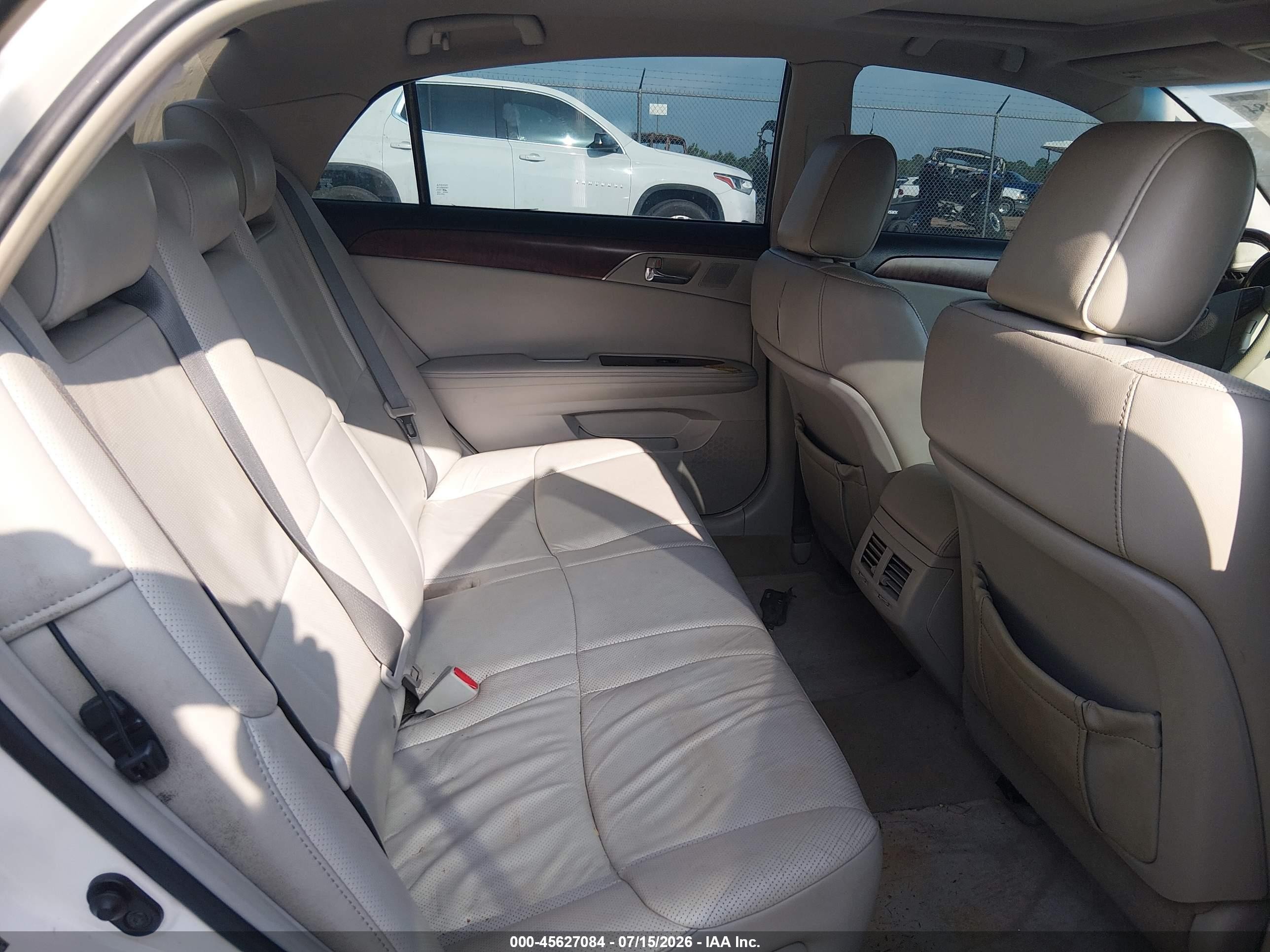 2012 Toyota Avalon Limited White vin: 4T1BK3DB3CU464022