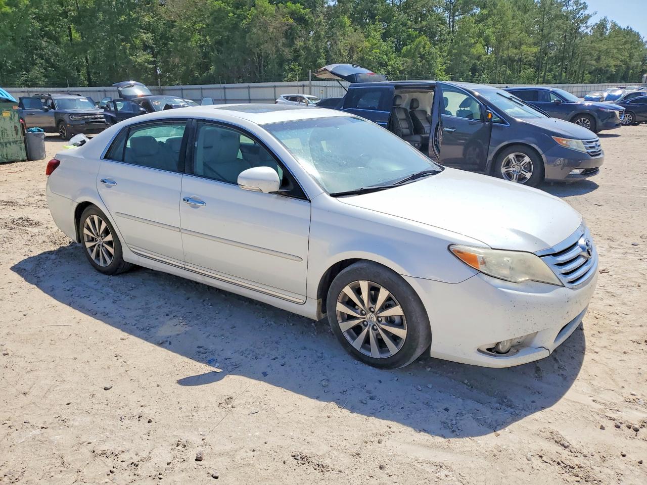 2011 Toyota Avalon Limited Белый vin: 4T1BK3DB4BU375509