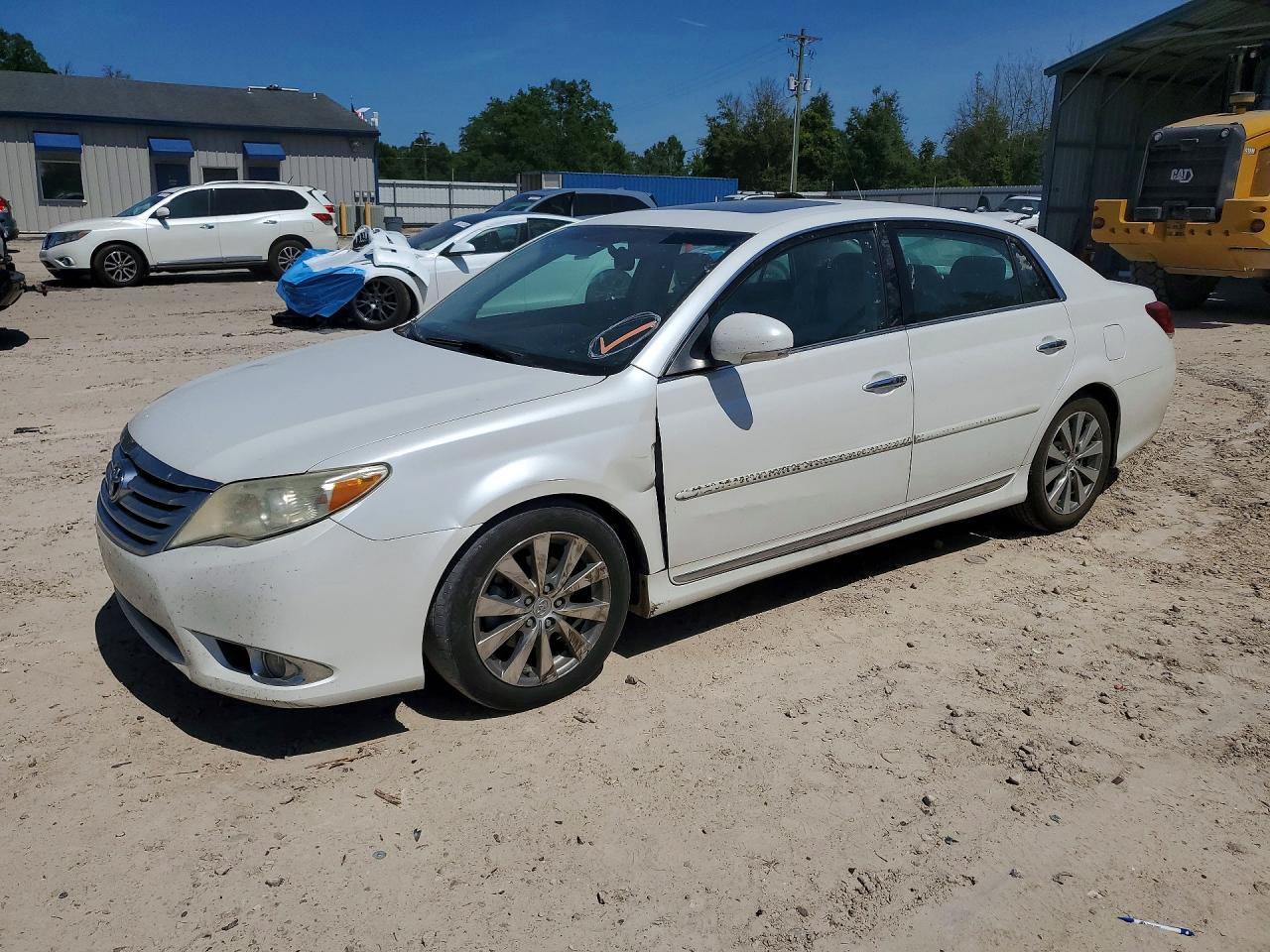 2011 Toyota Avalon Limited White vin: 4T1BK3DB4BU375509