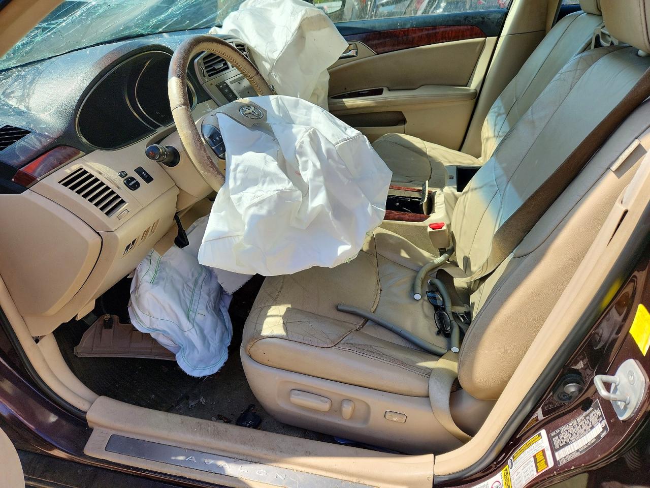 2011 Toyota Avalon Base Бордовый vin: 4T1BK3DB4BU383318
