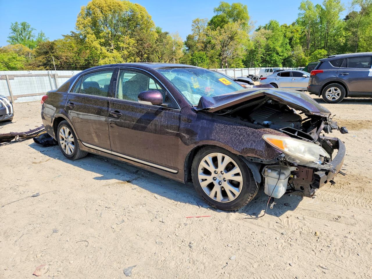 2011 Toyota Avalon Base Бордовый vin: 4T1BK3DB4BU383318