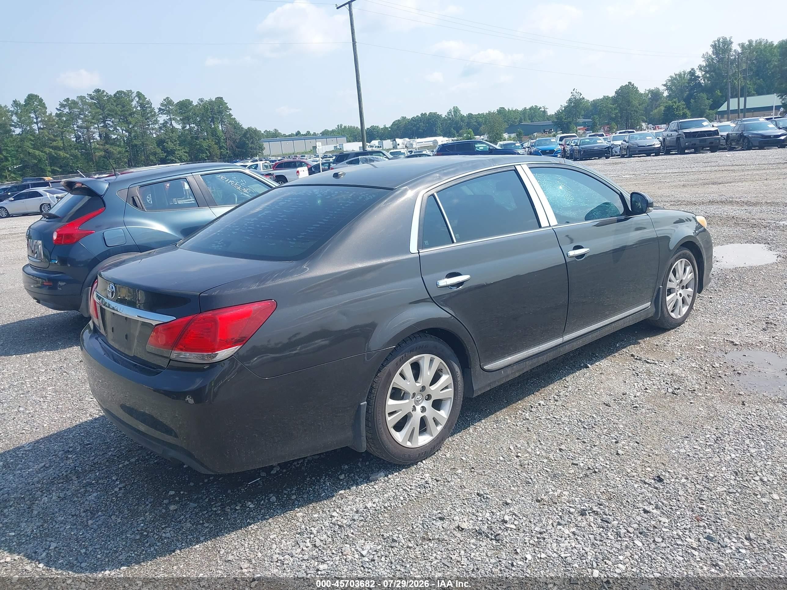 2011 Toyota Avalon   Gray vin: 4T1BK3DB4BU383352