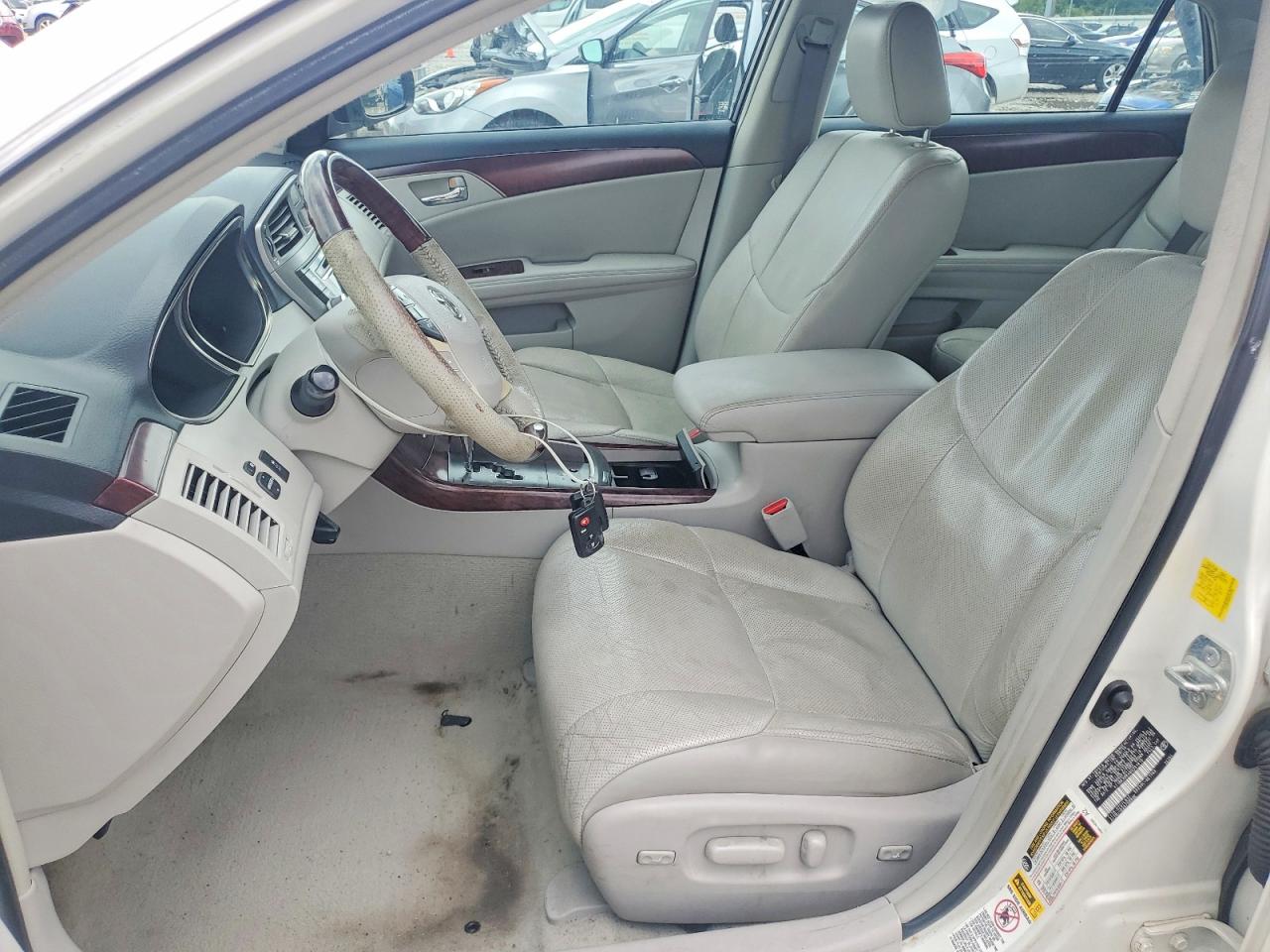 2011 Toyota Avalon Limited White vin: 4T1BK3DB4BU391810