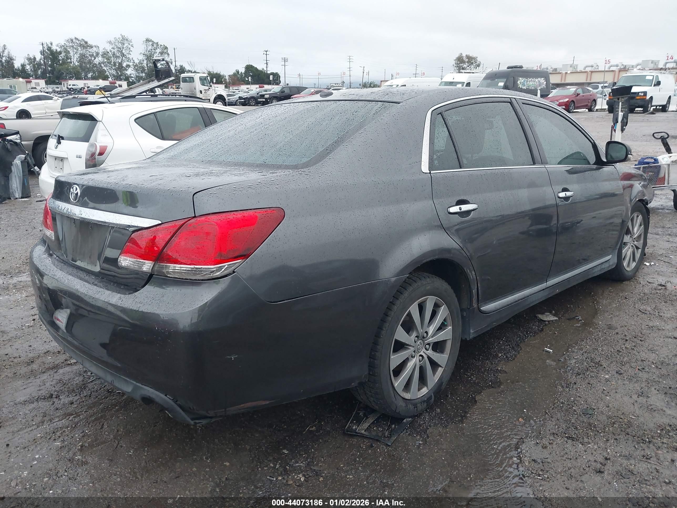 2011 Toyota Avalon Limited Gray vin: 4T1BK3DB4BU396313