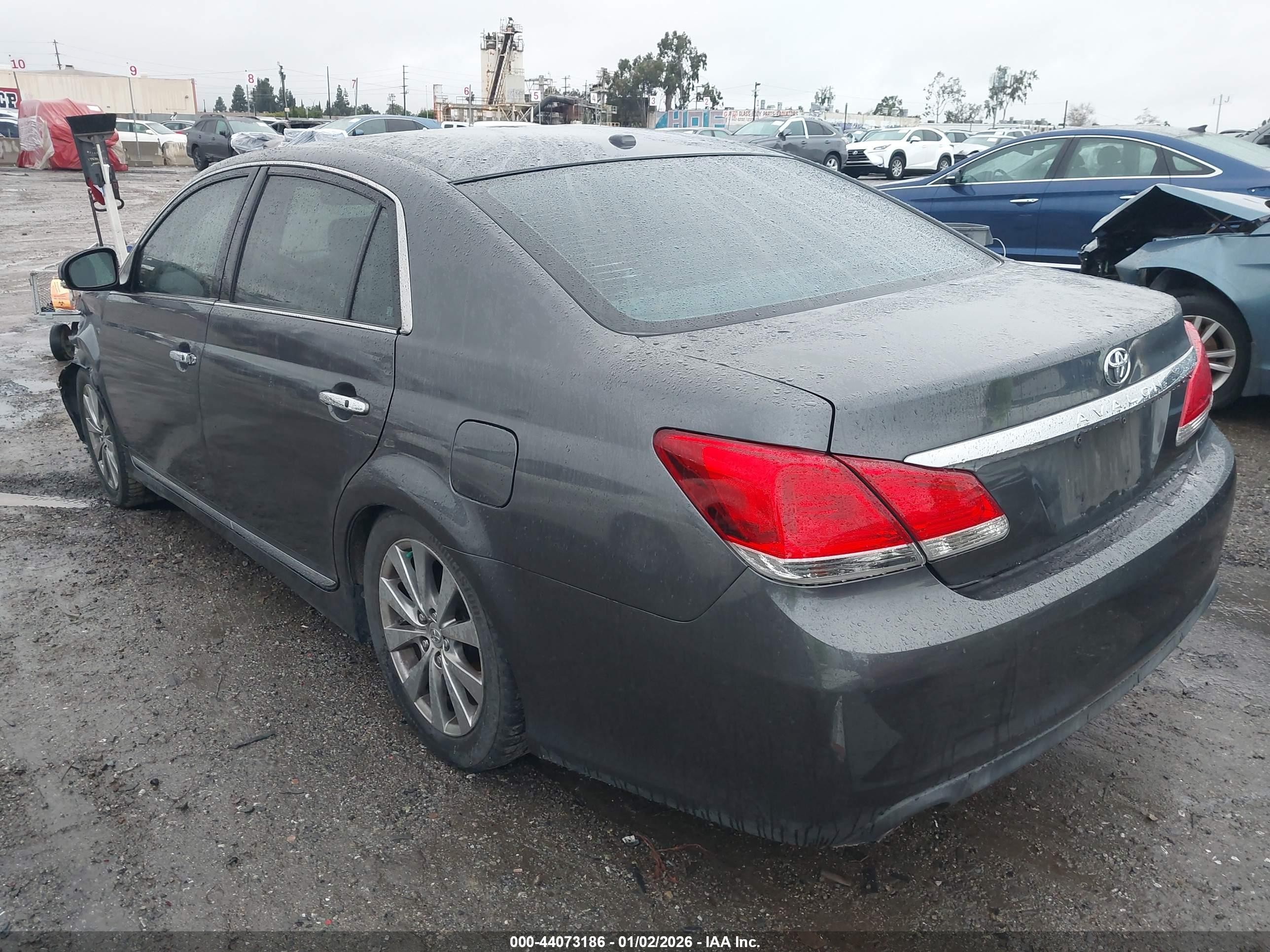 2011 Toyota Avalon Limited Gray vin: 4T1BK3DB4BU396313