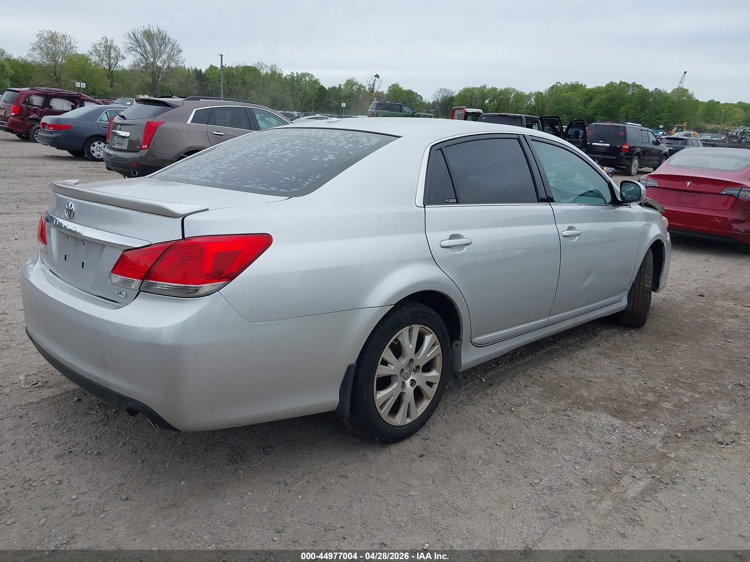 2011 Toyota Avalon Xls Silver vin: 4T1BK3DB4BU400568