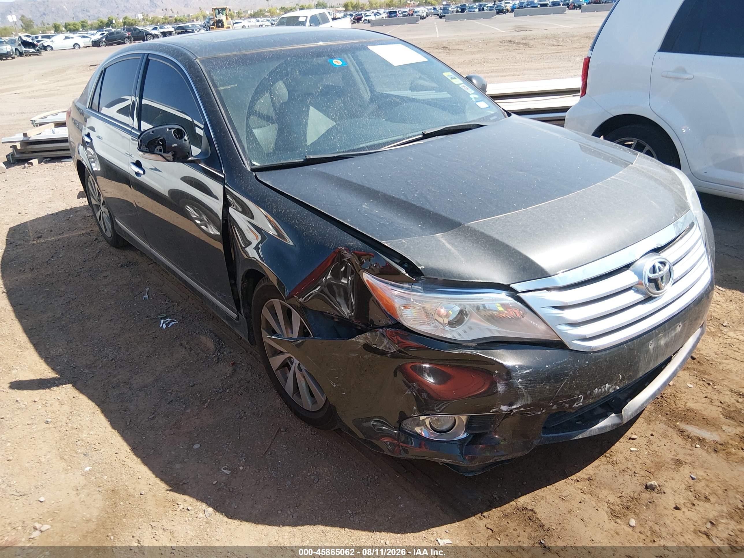 2011 Toyota Avalon Limited Black vin: 4T1BK3DB4BU403213