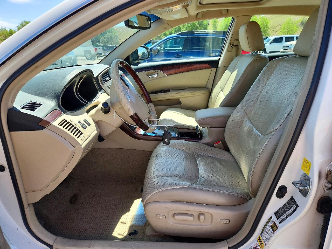 2011 Toyota Avalon Limited White vin: 4T1BK3DB4BU413823