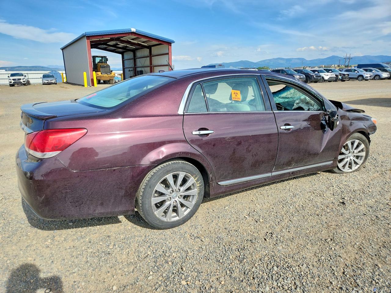 2011 Toyota Avalon Limited Purple vin: 4T1BK3DB4BU420593