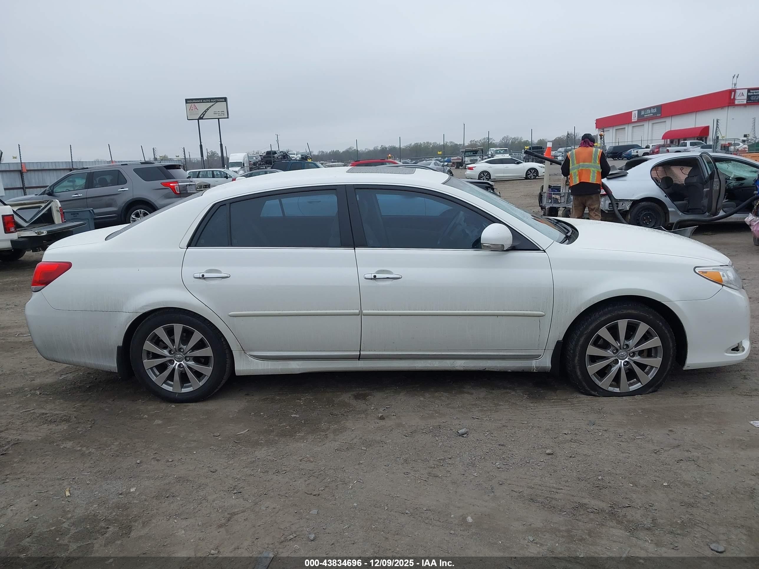 2011 Toyota Avalon Limited White vin: 4T1BK3DB4BU421498