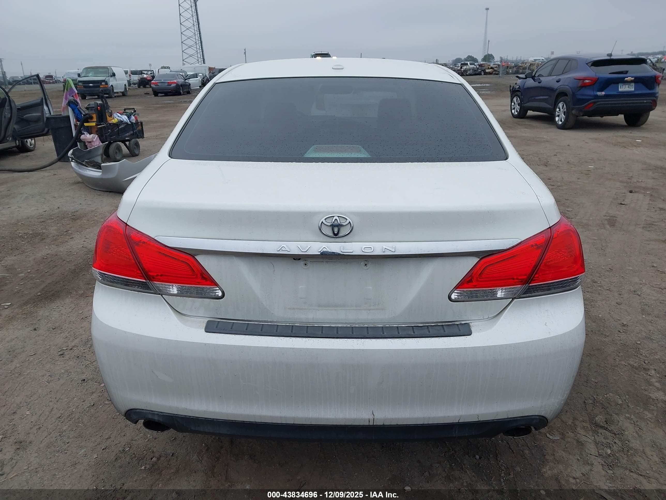 2011 Toyota Avalon Limited White vin: 4T1BK3DB4BU421498