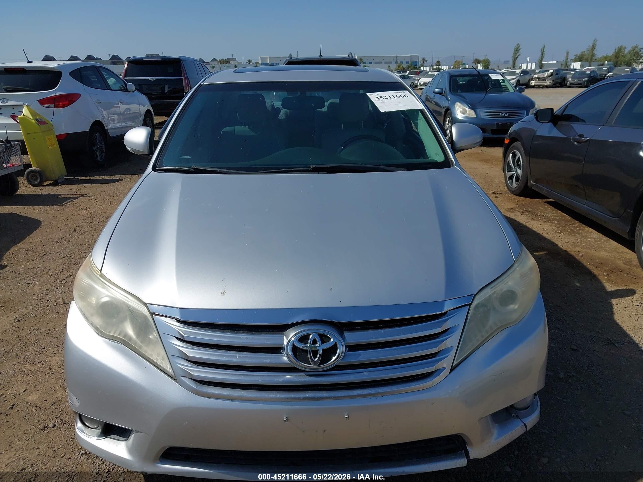 2011 Toyota Avalon Limited Silver vin: 4T1BK3DB4BU426412