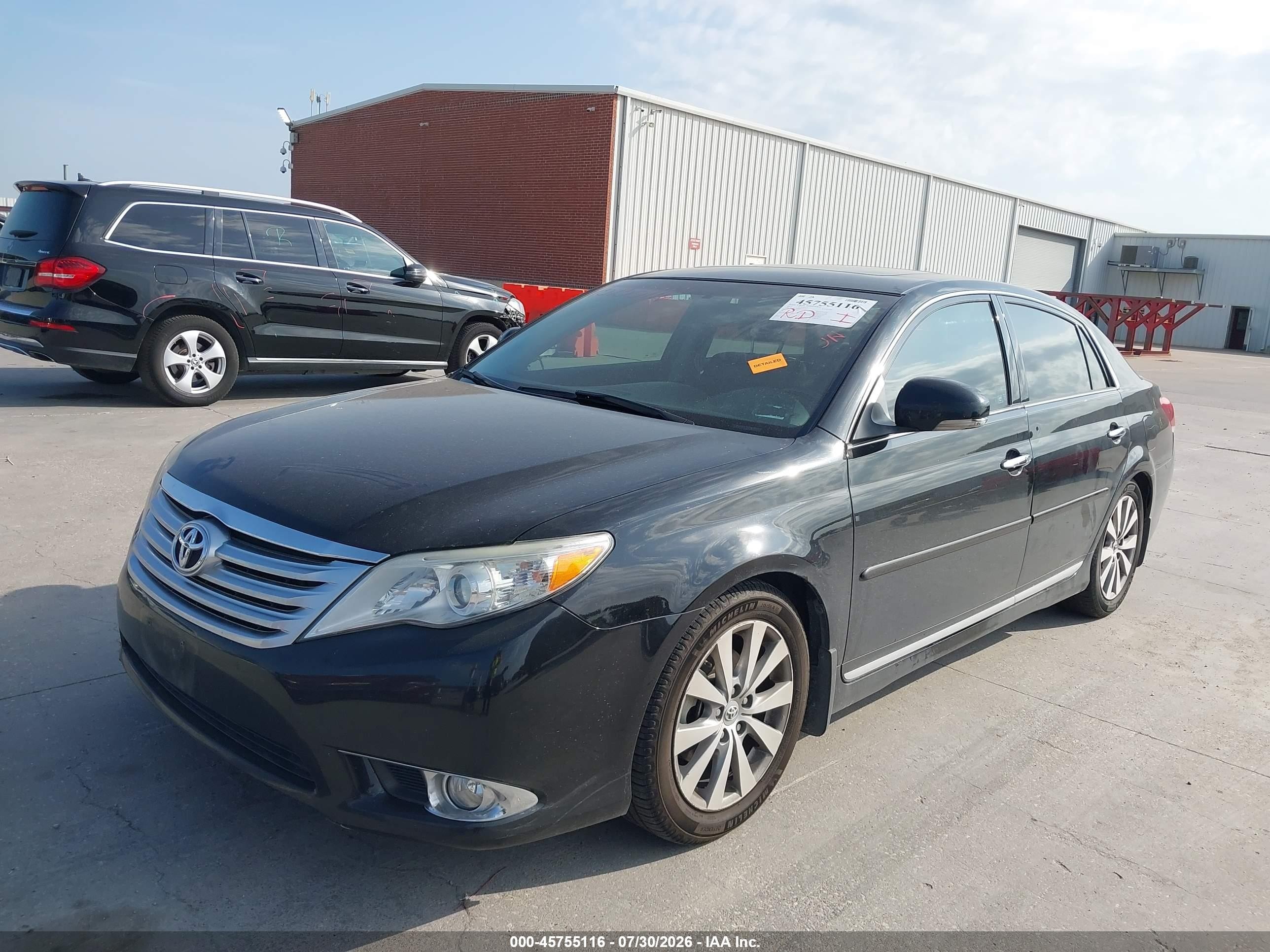 2011 Toyota Avalon Limited Black vin: 4T1BK3DB4BU434686