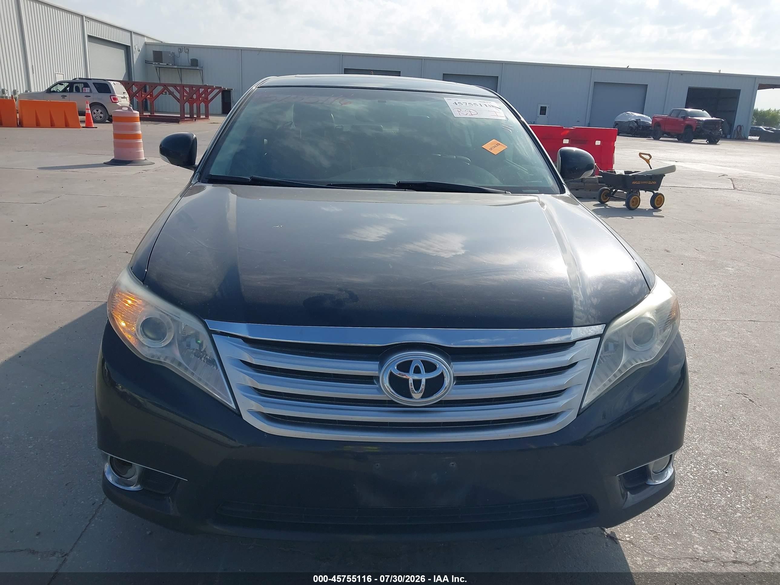 2011 Toyota Avalon Limited Black vin: 4T1BK3DB4BU434686
