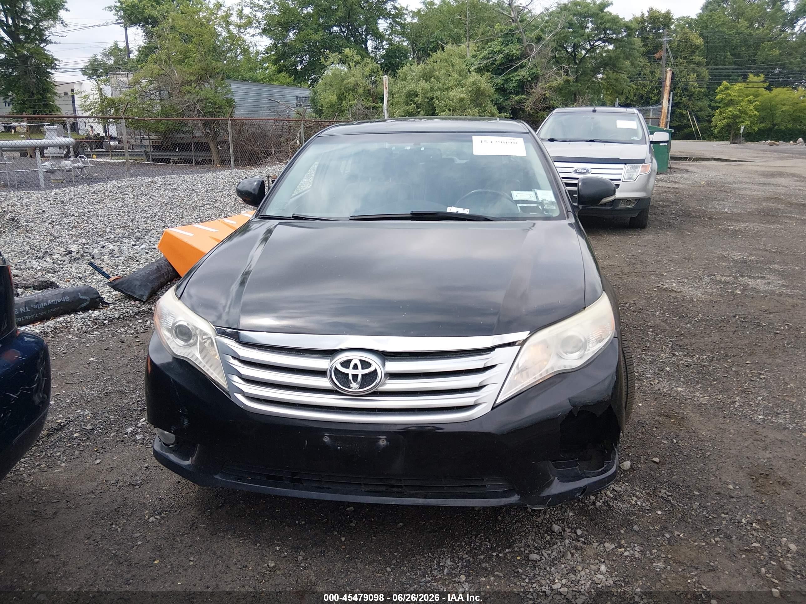 2012 Toyota Avalon   Black vin: 4T1BK3DB4CU450632