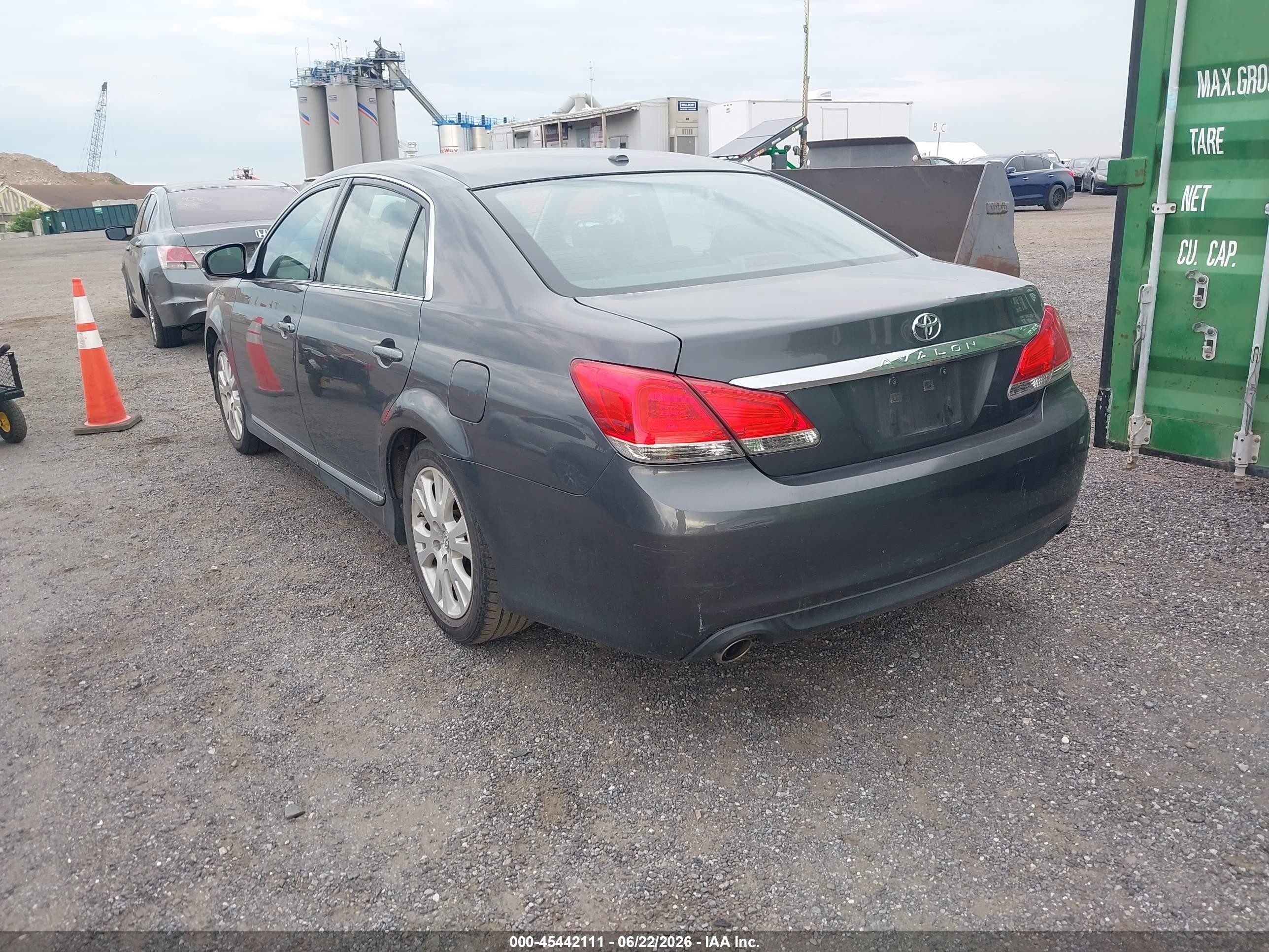 2012 Toyota Avalon   Gray vin: 4T1BK3DB4CU453319
