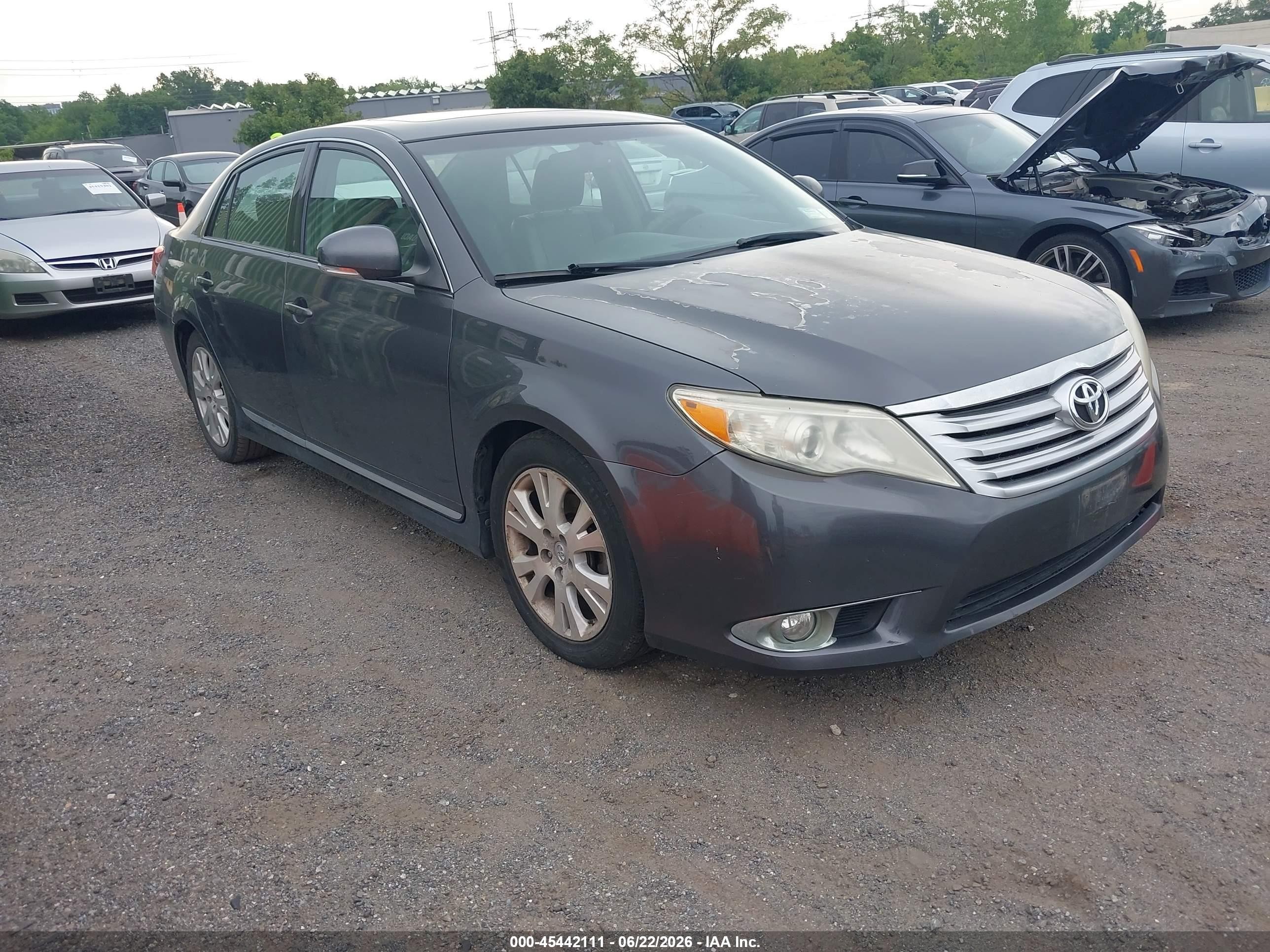 2012 Toyota Avalon   Gray vin: 4T1BK3DB4CU453319
