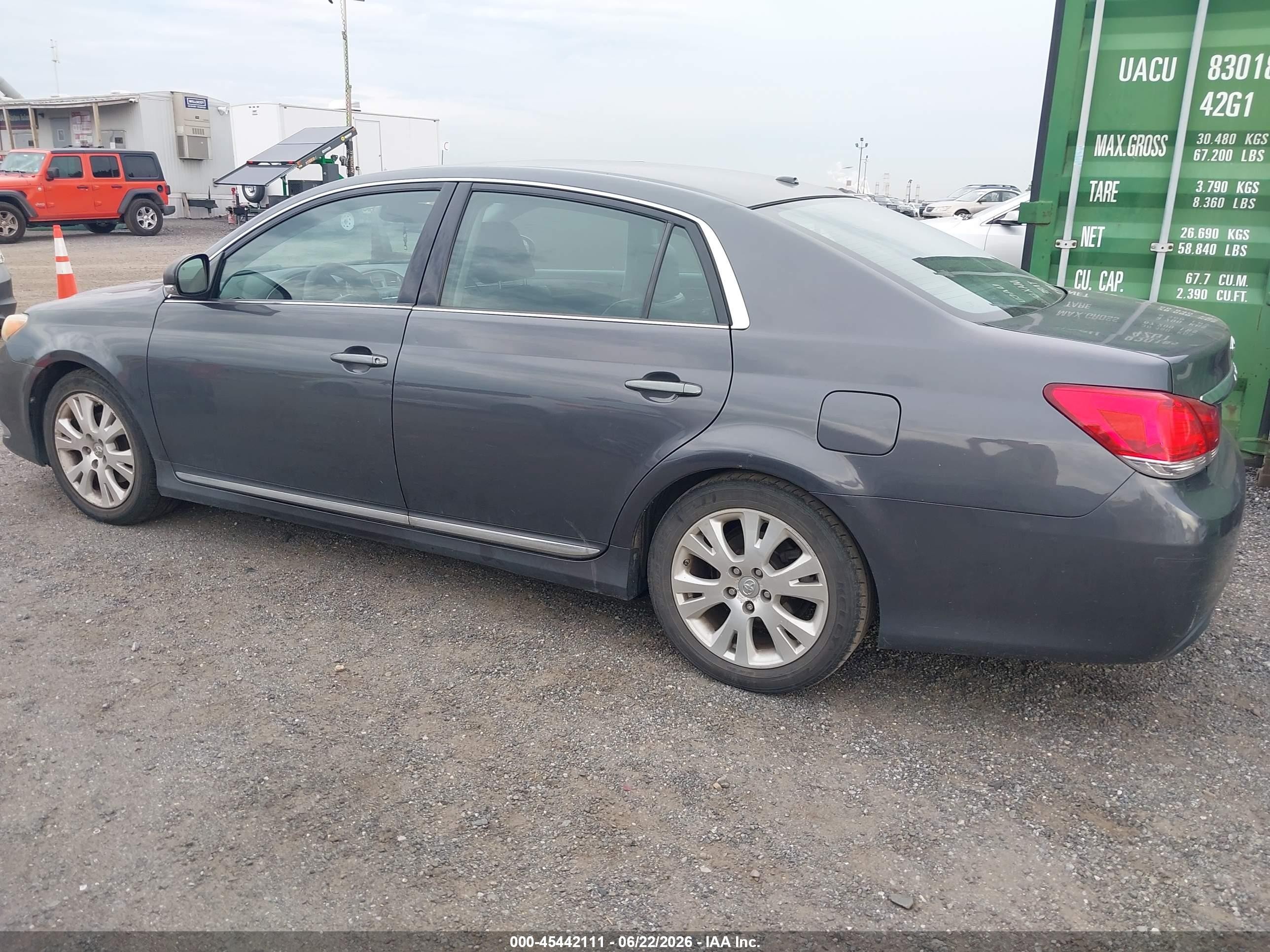 2012 Toyota Avalon   Gray vin: 4T1BK3DB4CU453319