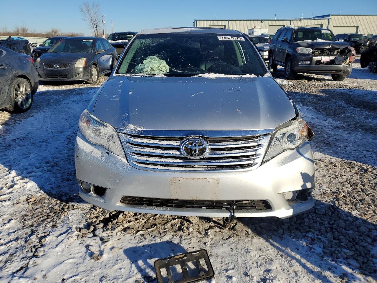 2012 Toyota Avalon Base Silver vin: 4T1BK3DB4CU456270