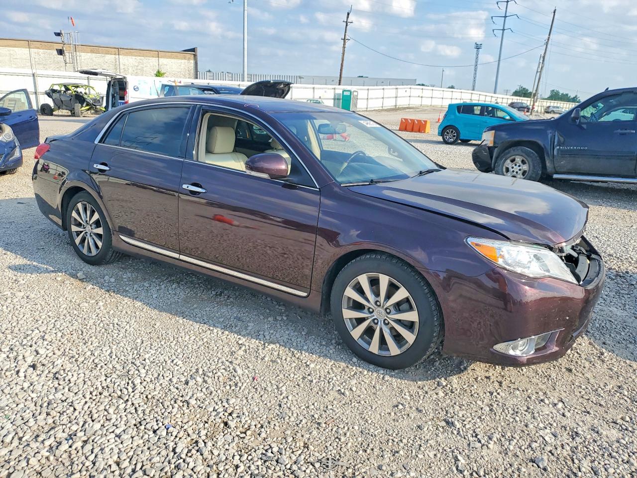 2012 Toyota Avalon Limited Maroon vin: 4T1BK3DB4CU473165