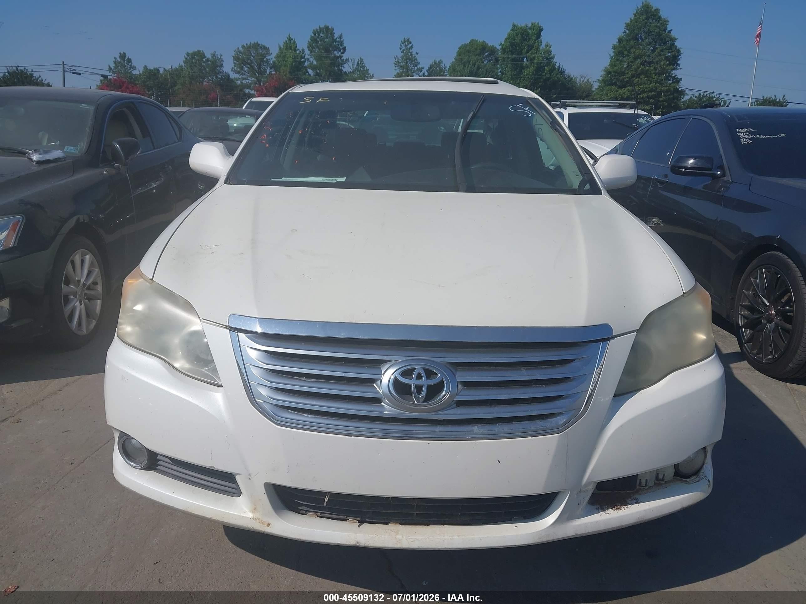 2010 Toyota Avalon Xls White vin: 4T1BK3DB5AU354523