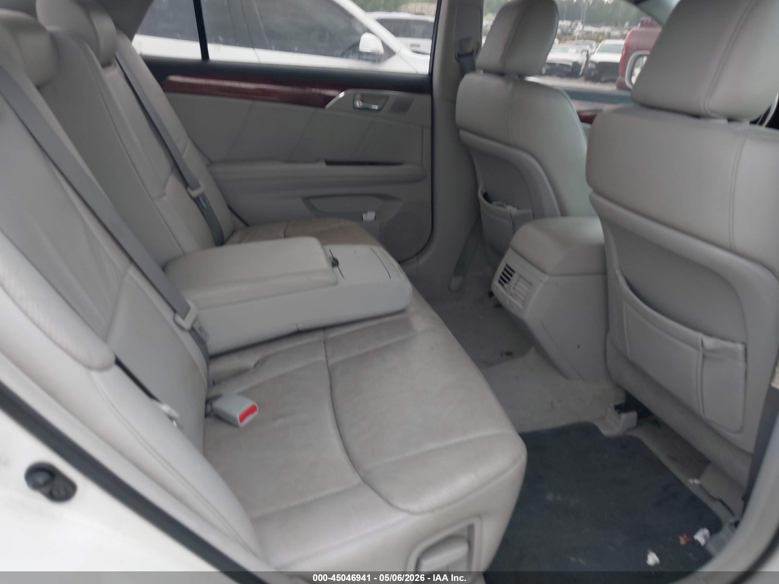 2010 Toyota Avalon Limited White vin: 4T1BK3DB5AU360225