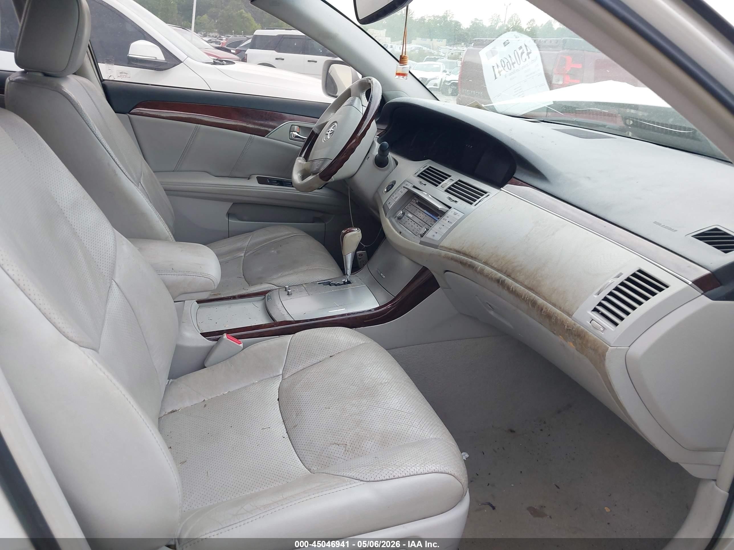 2010 Toyota Avalon Limited White vin: 4T1BK3DB5AU360225
