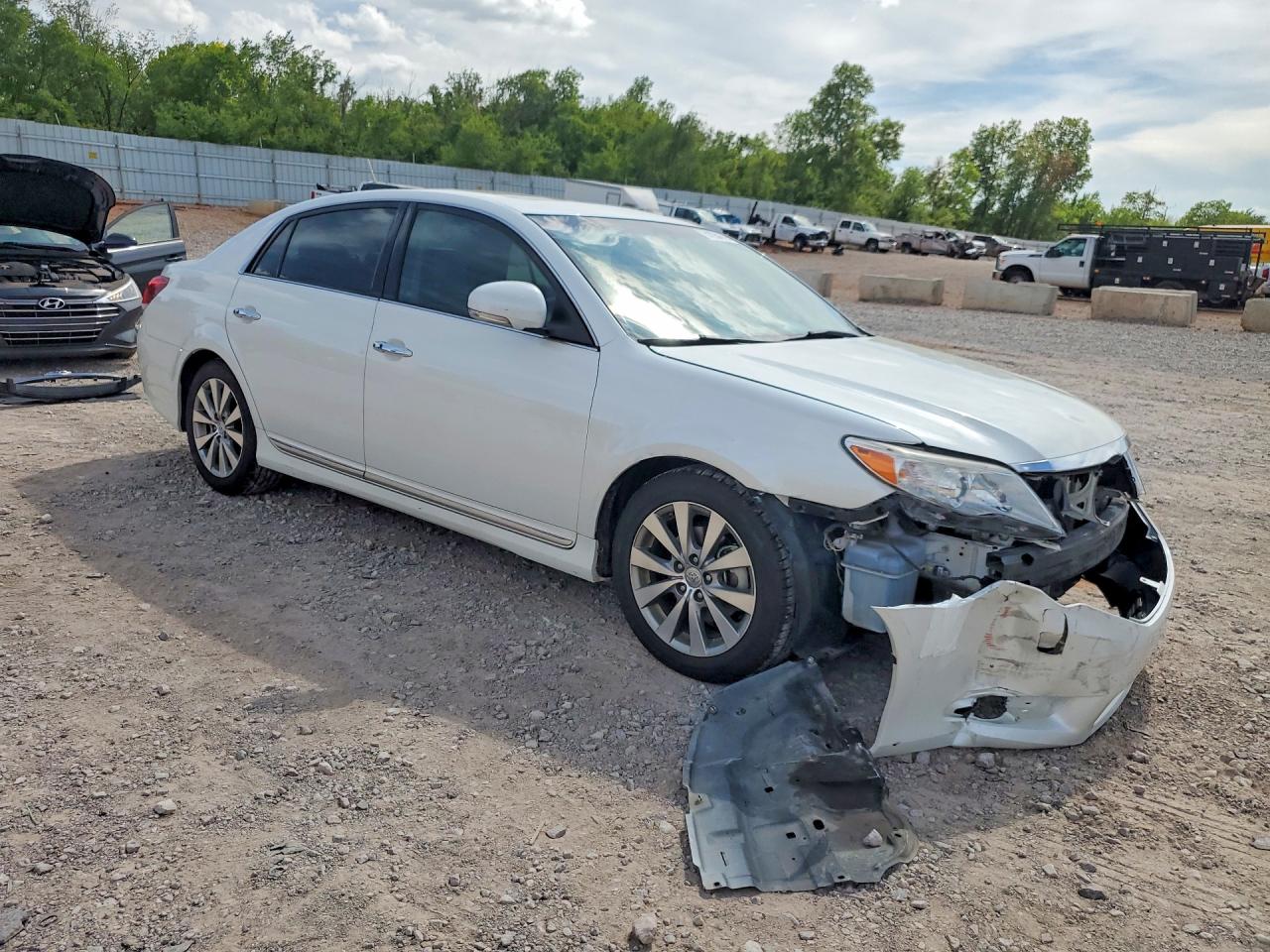 2011 Toyota Avalon Limited White vin: 4T1BK3DB5BU376071