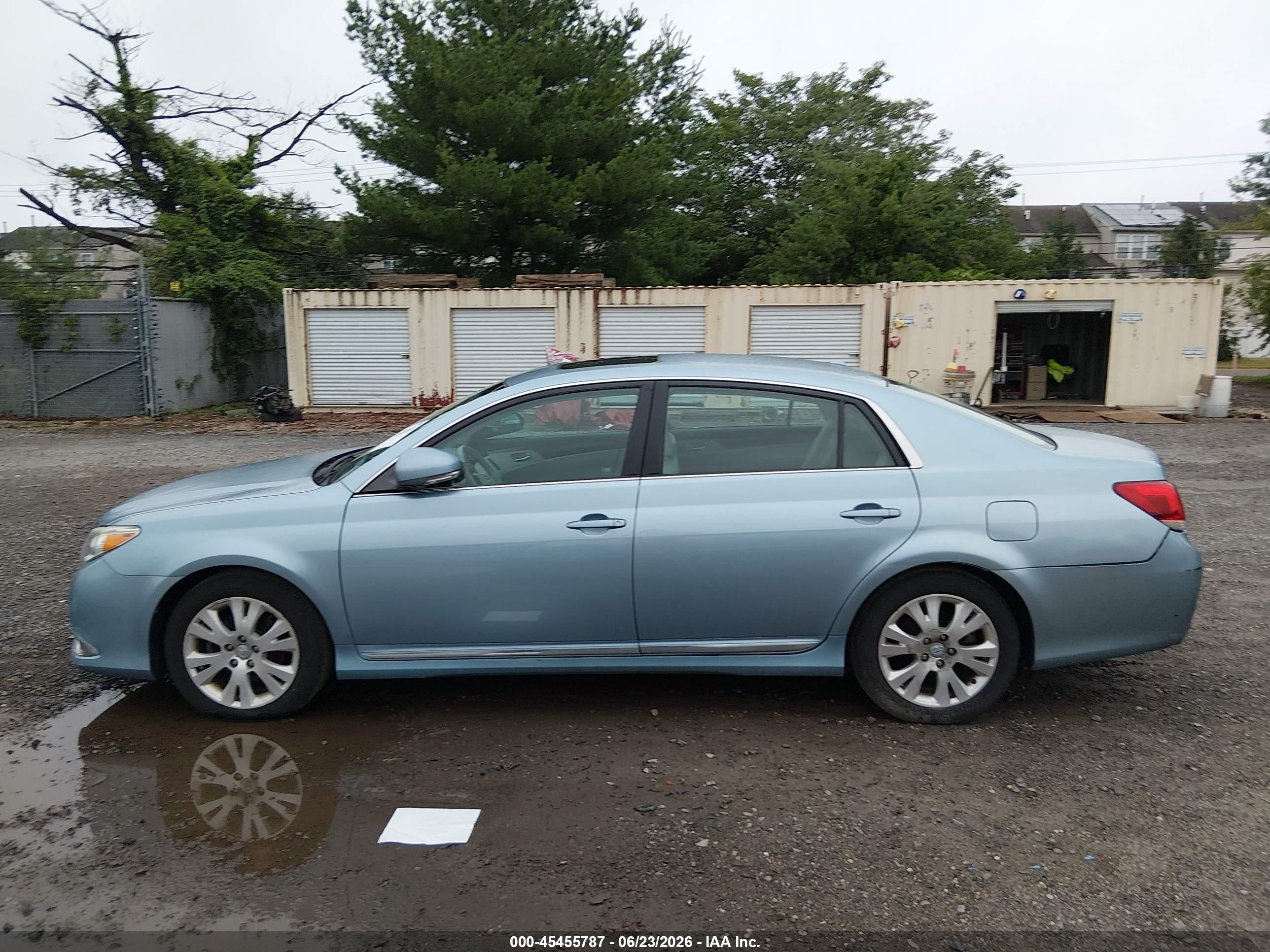 2011 Toyota Avalon   Blue vin: 4T1BK3DB5BU390875