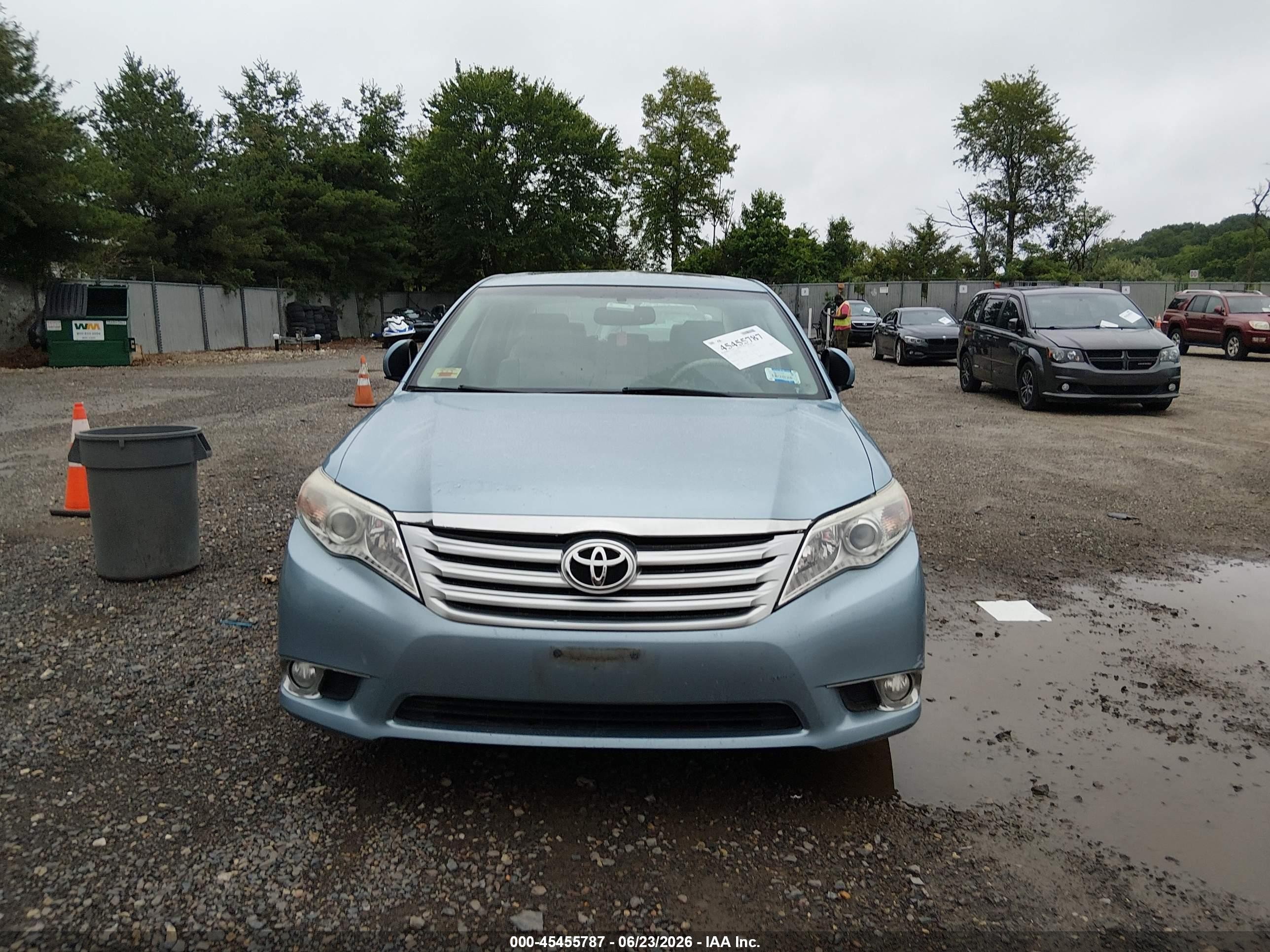 2011 Toyota Avalon   Blue vin: 4T1BK3DB5BU390875