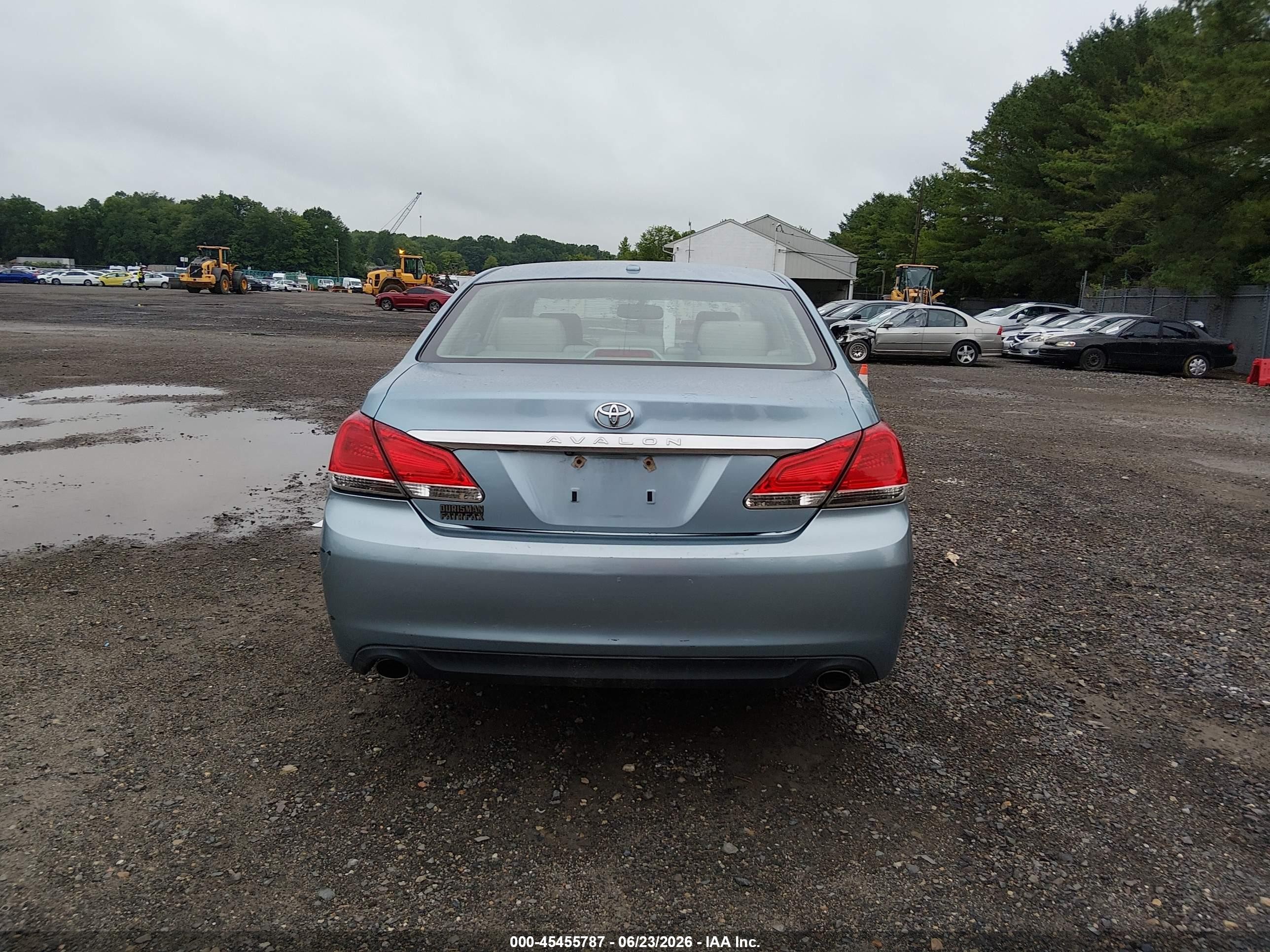 2011 Toyota Avalon   Blue vin: 4T1BK3DB5BU390875