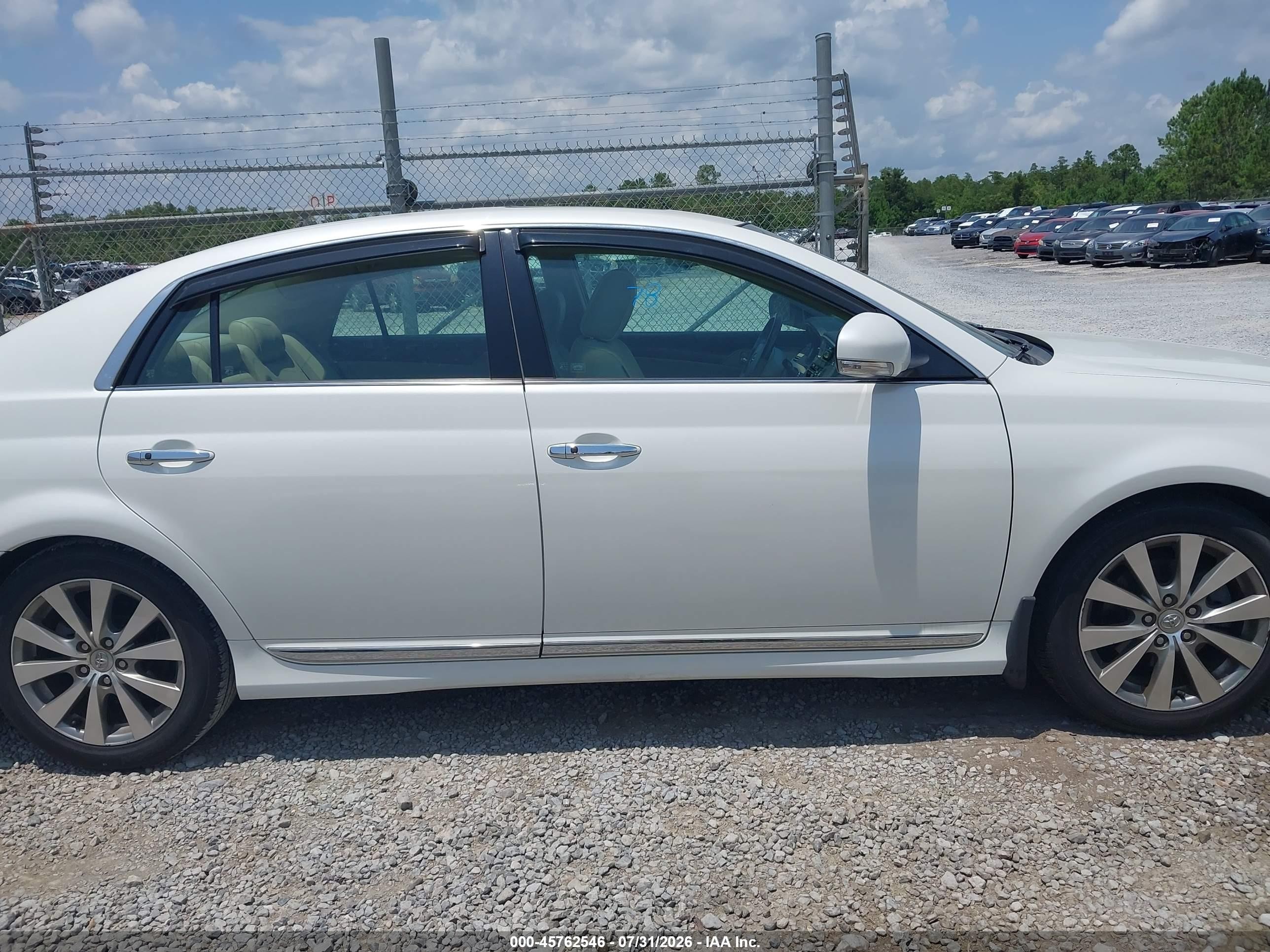 2011 Toyota Avalon Limited Белый vin: 4T1BK3DB5BU397972