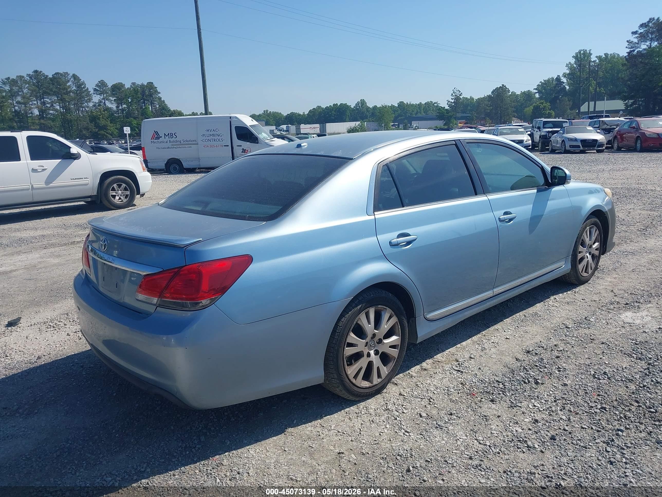 2011 Toyota Avalon   Blue vin: 4T1BK3DB5BU406931