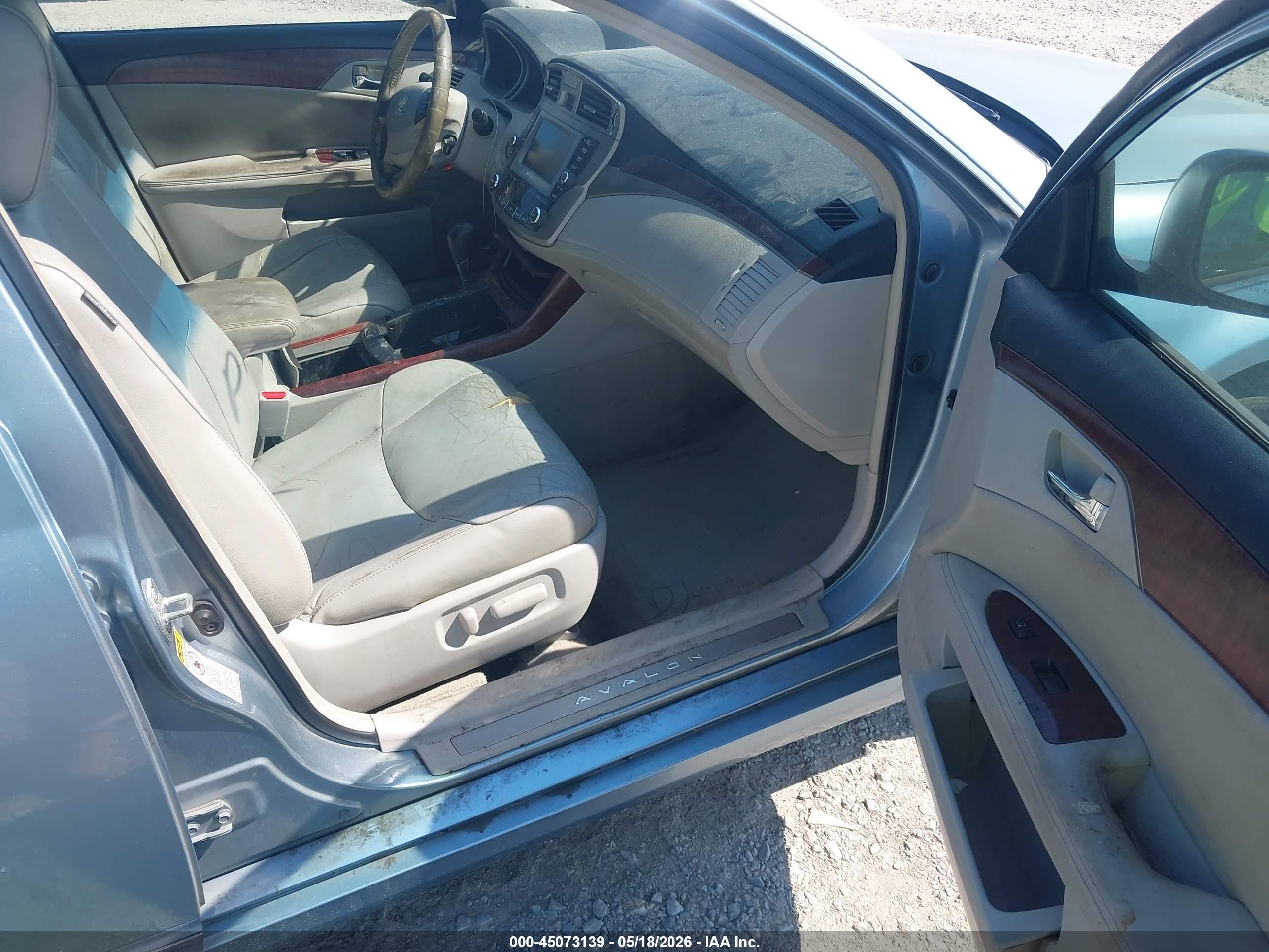 2011 Toyota Avalon   Blue vin: 4T1BK3DB5BU406931