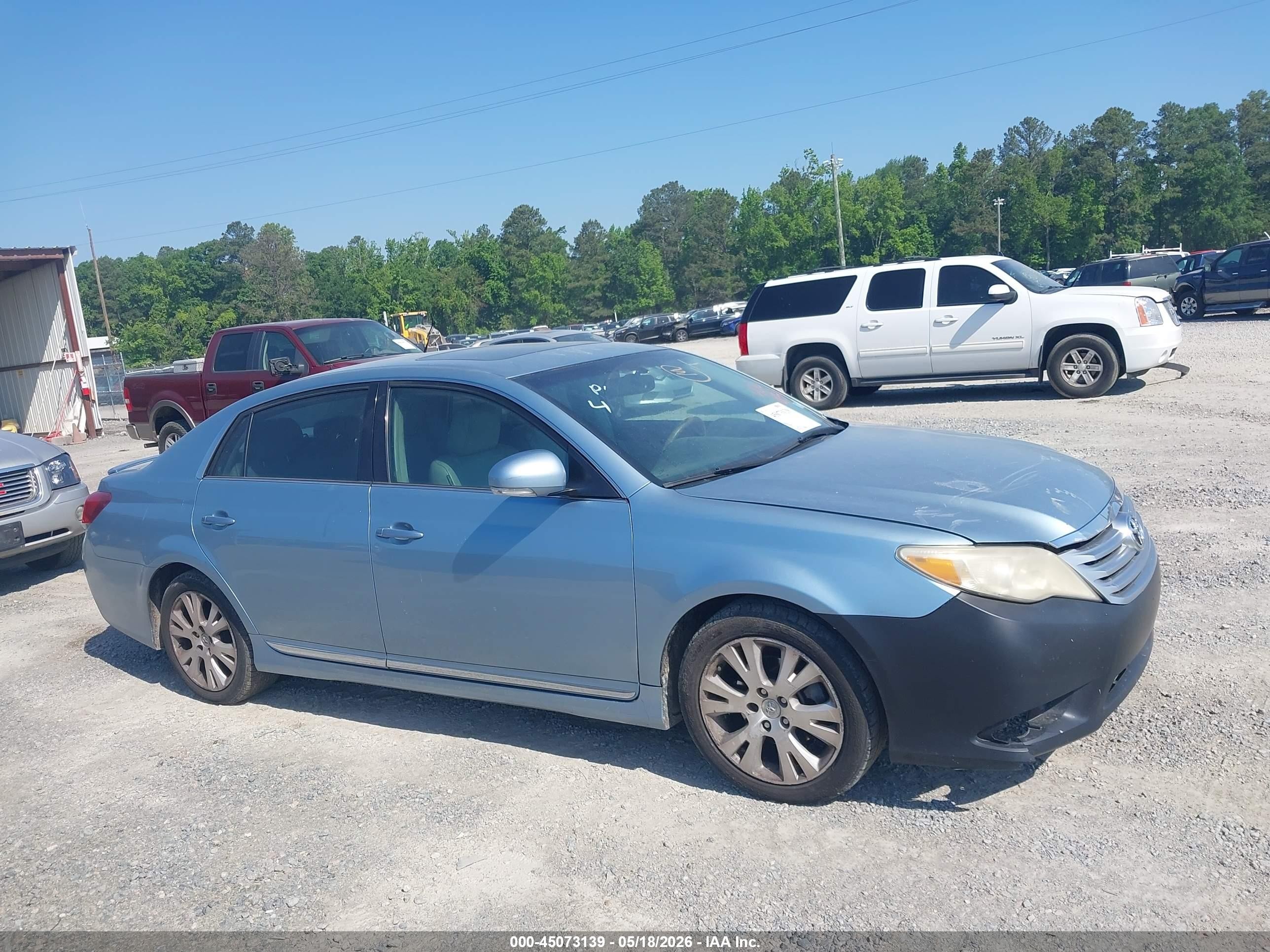2011 Toyota Avalon   Blue vin: 4T1BK3DB5BU406931