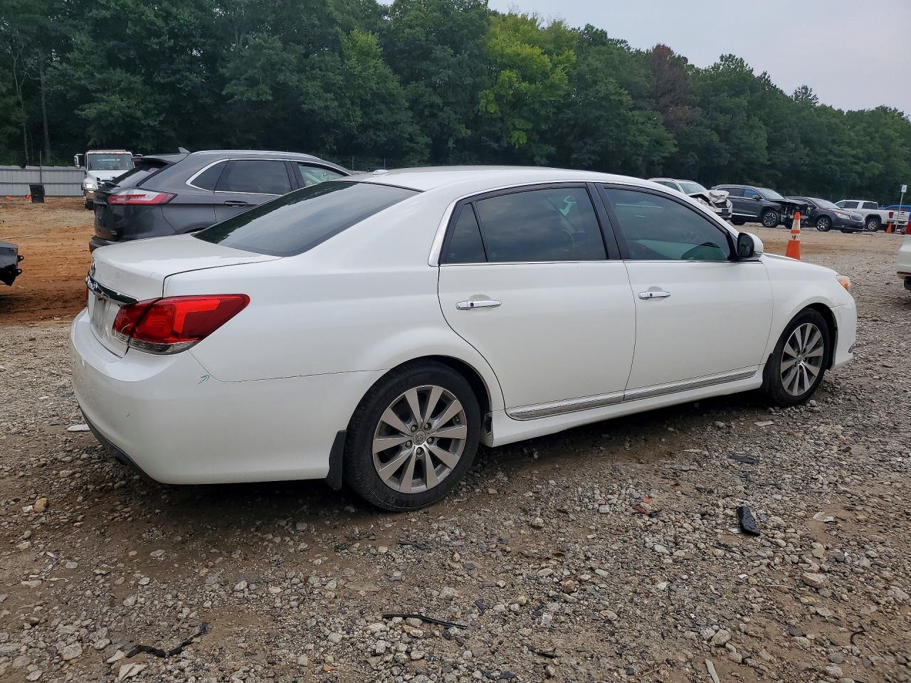 2011 Toyota Avalon Limited White vin: 4T1BK3DB5BU407402