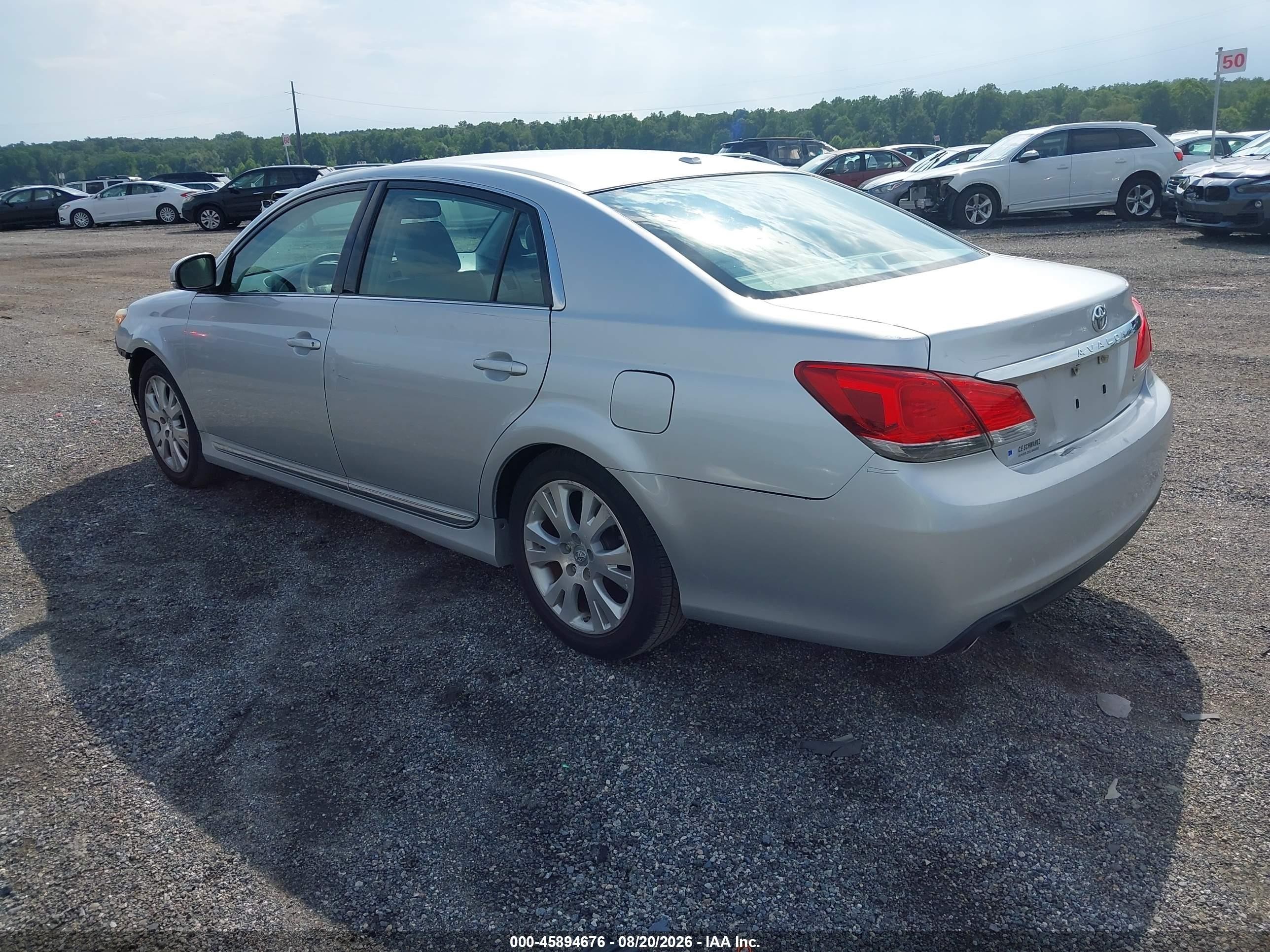 2011 Toyota Avalon   Красный vin: 4T1BK3DB5BU410798