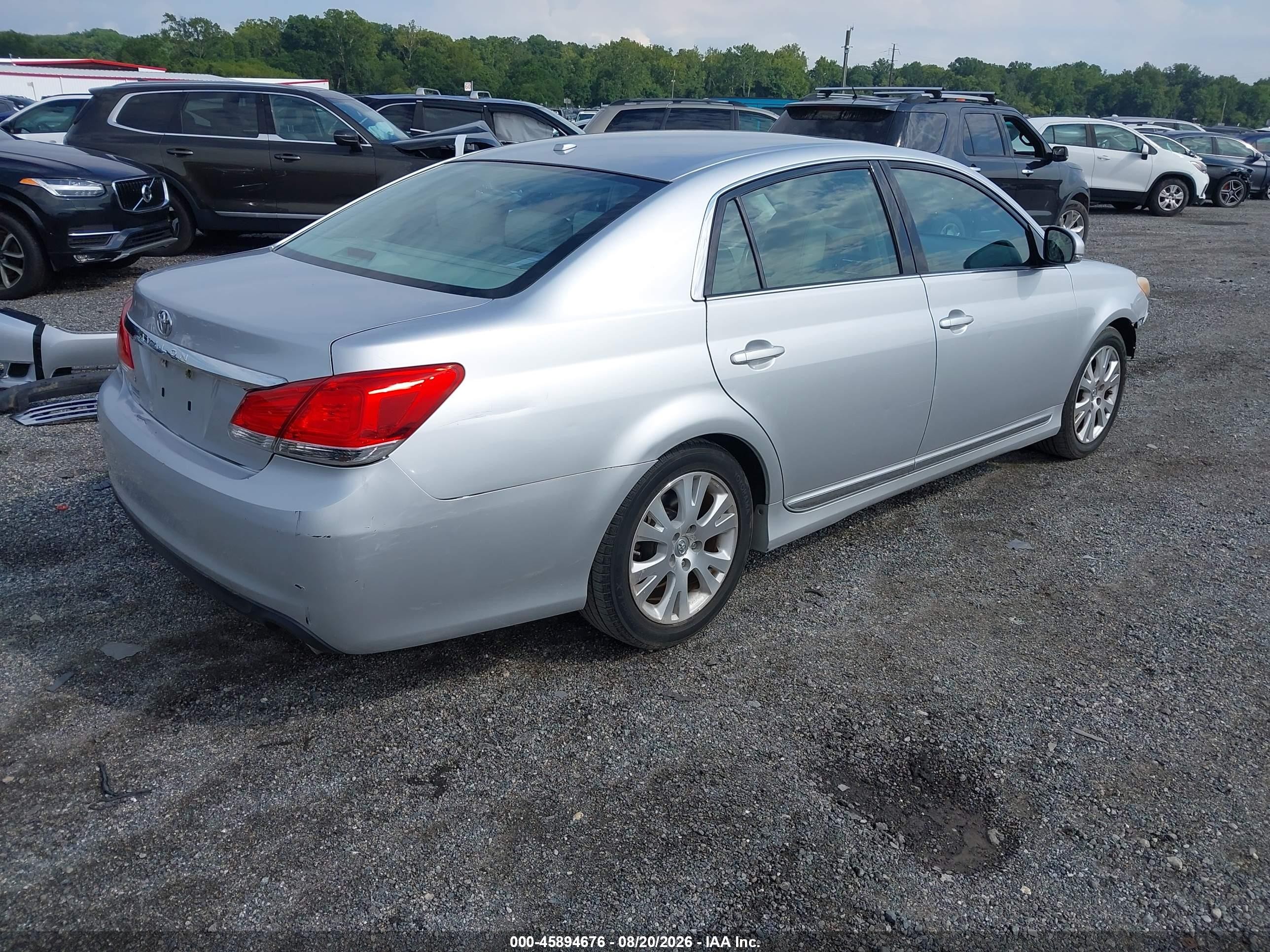 2011 Toyota Avalon   Красный vin: 4T1BK3DB5BU410798
